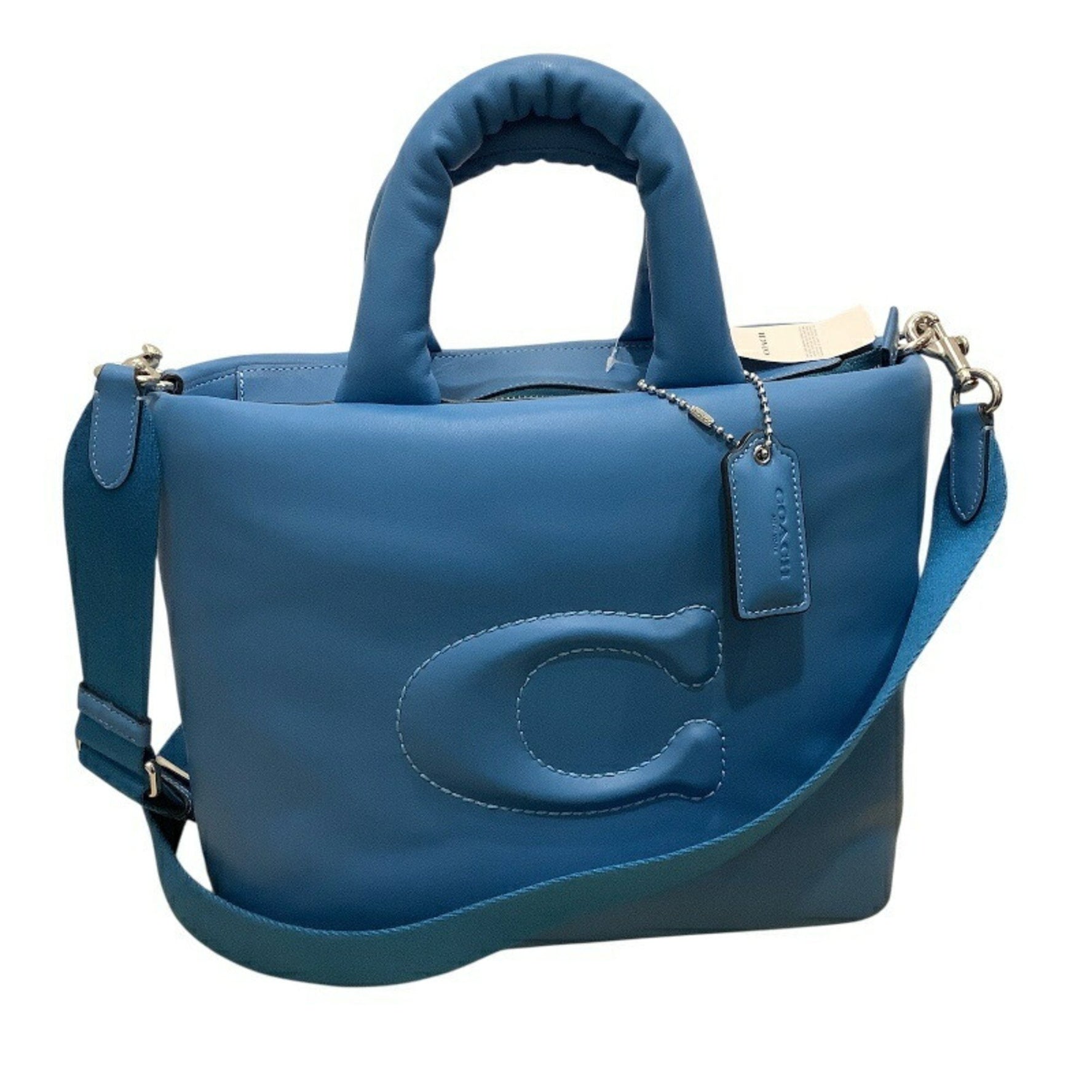 Coach Leather Pillow Fluffy Shoulder Bag