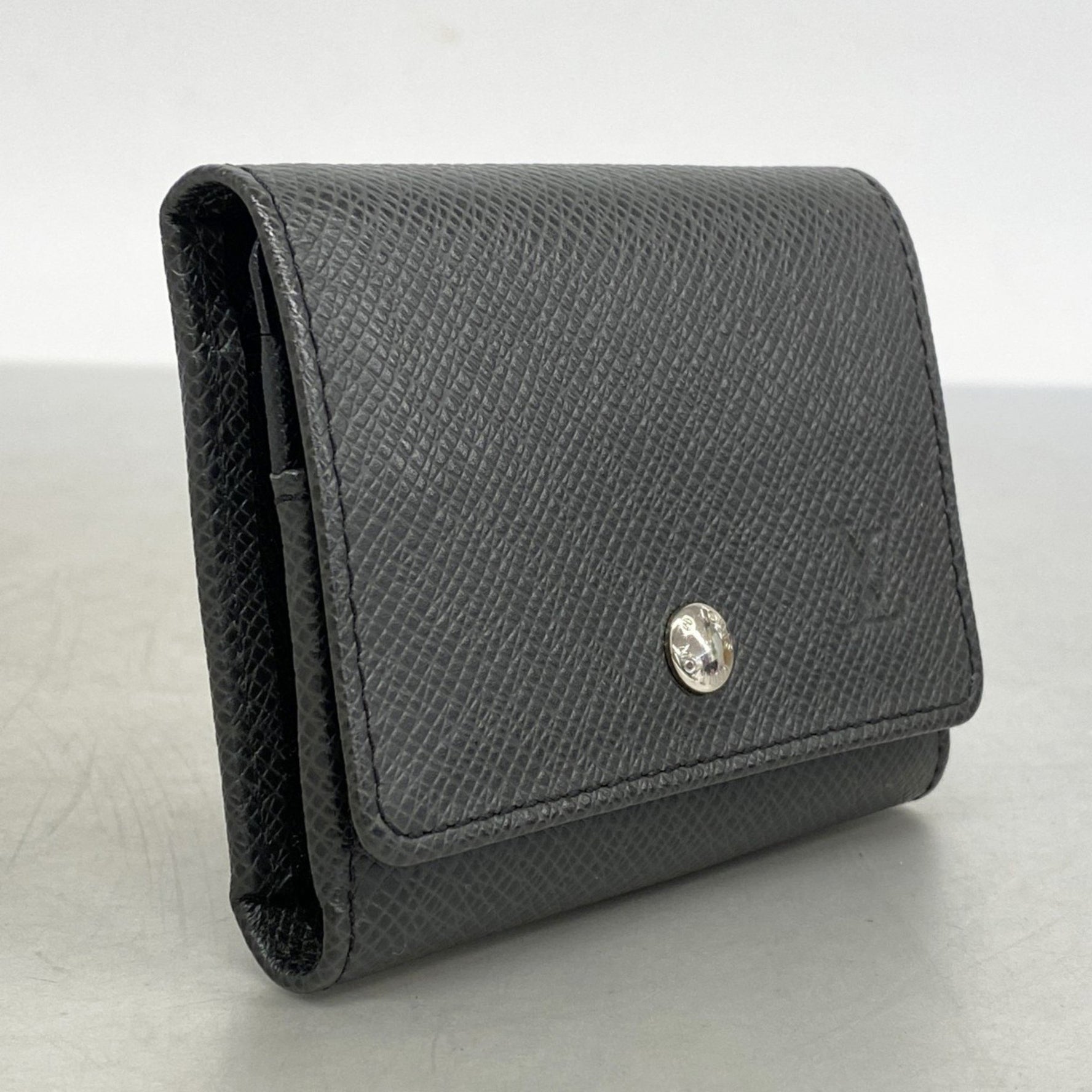 Louis Vuitton Taiga Porte Monnaie Sergey Wallet/Coin Case M32562 Ardoise Men's P1156785