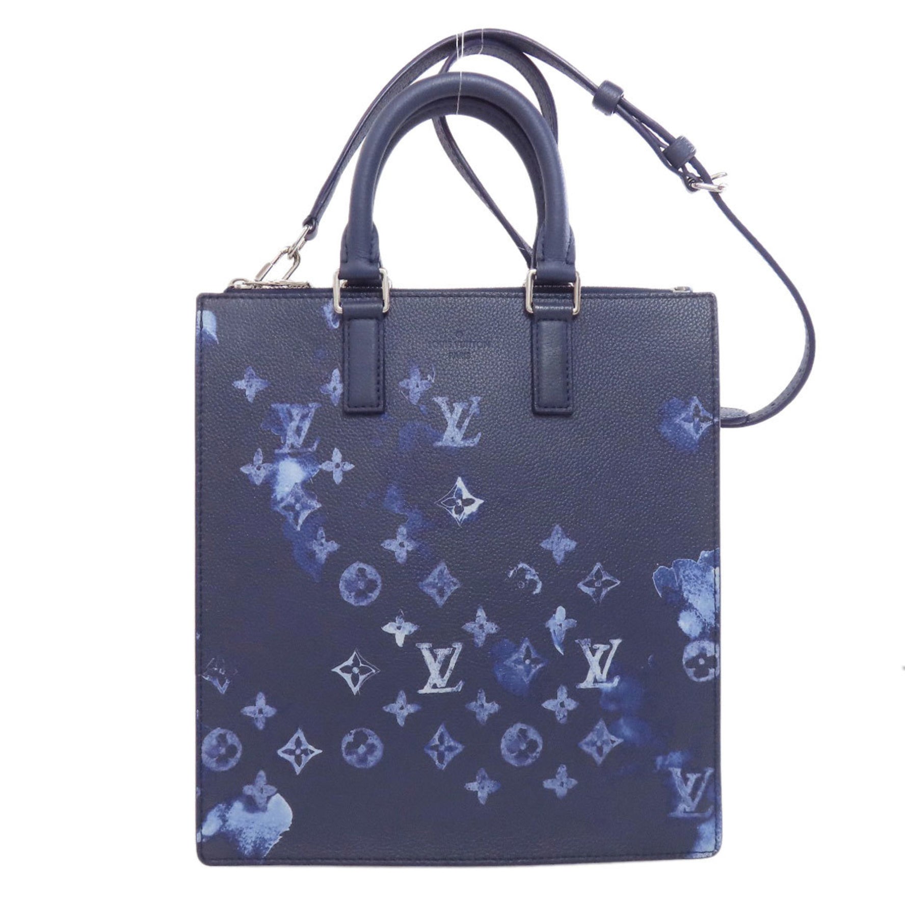 Louis Vuitton Sac Plat Monogram Watercolor Handbag in Canvas