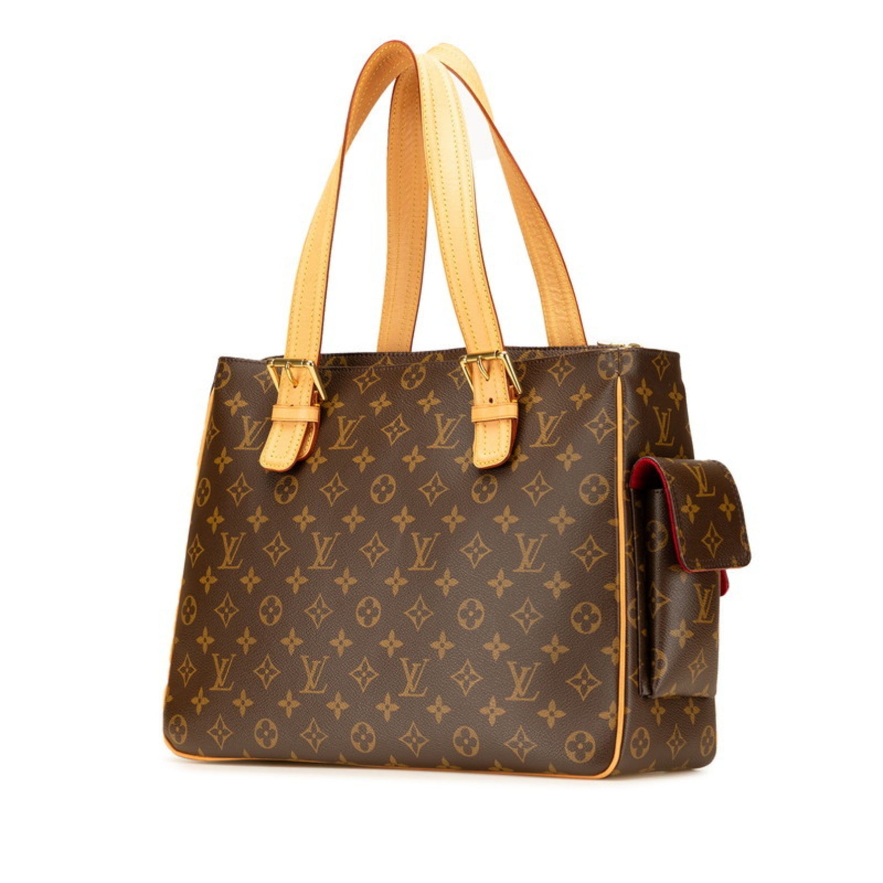 Louis Vuitton Monogram Multiply Cite Shoulder Bag Tote M51162 Brown PVC Leather Women's LOUIS VUITTON