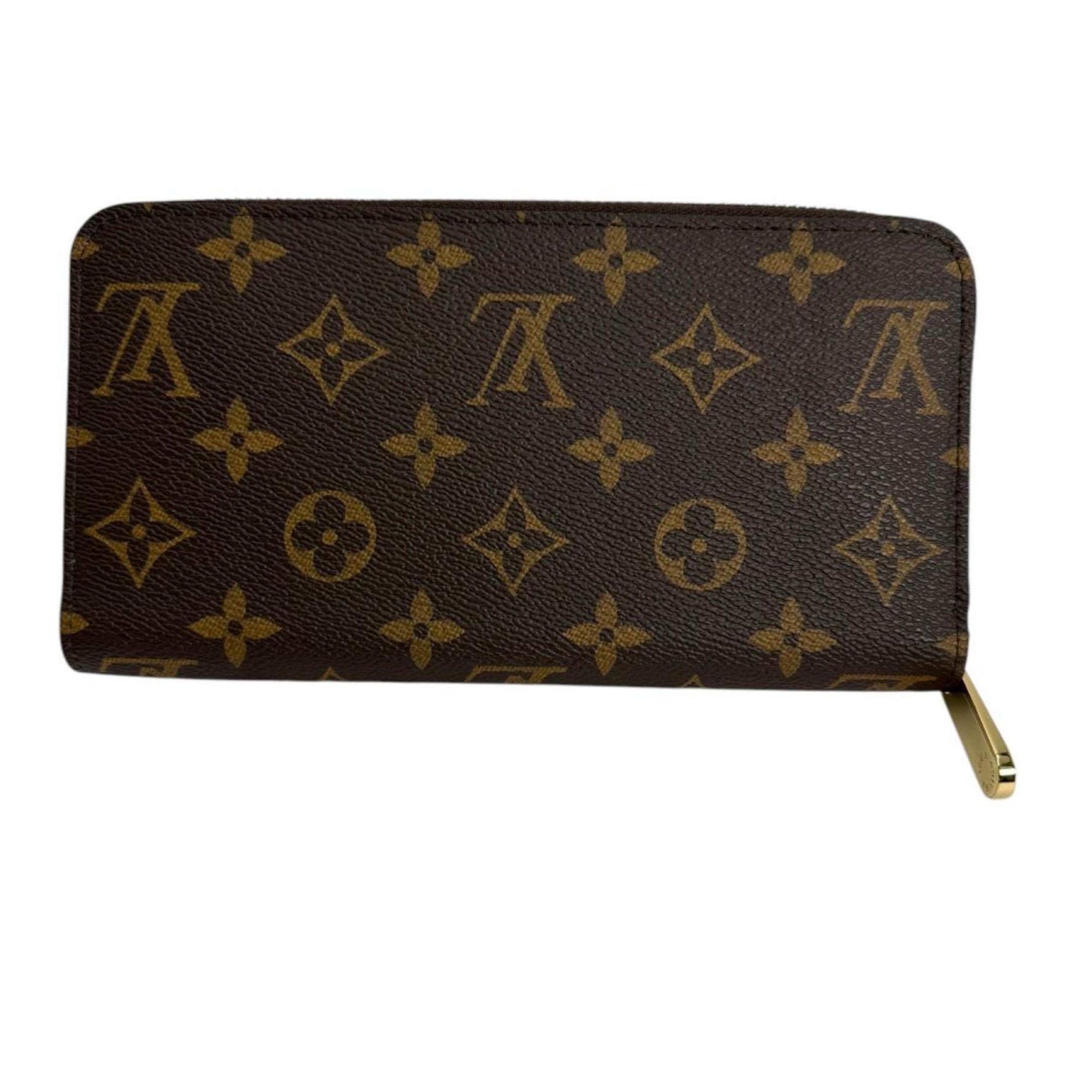 Louis Vuitton Long Wallet Round Zipper Monogram Zippy Canvas