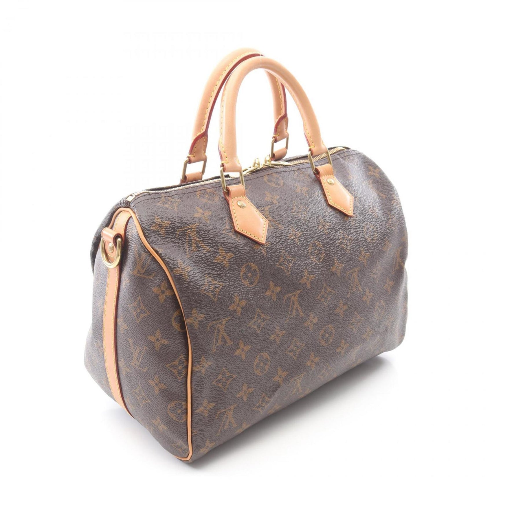 Louis Vuitton Speedy Bandouliere 30 Handbag, Coated Canvas and Leather, Monogram, Women's, Brown