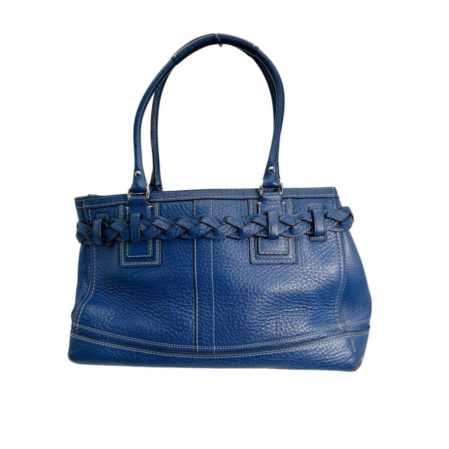 Coach Tote Bag, Handbag, Carryall, Pebble Leather