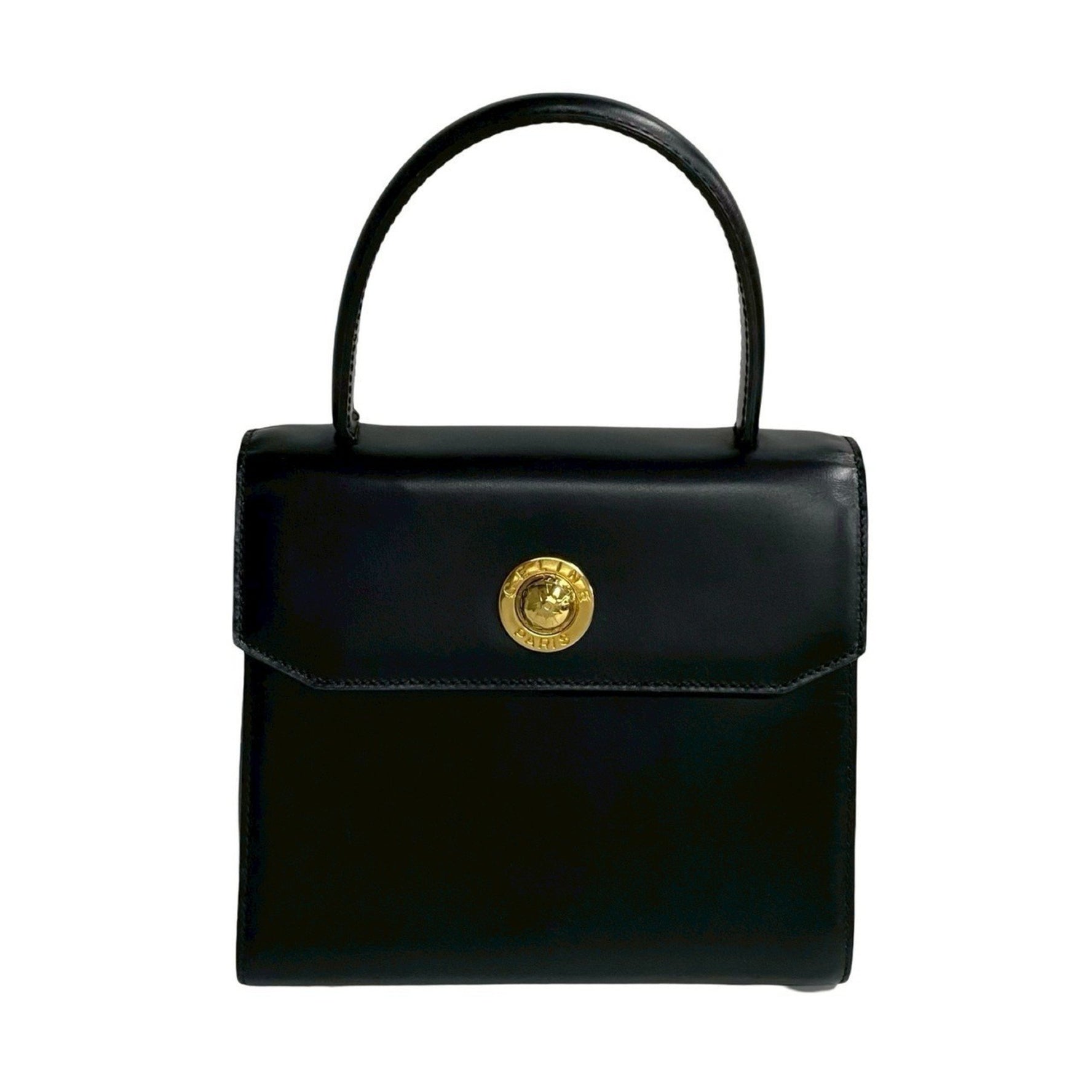 CELINE Star Ball Hardware Calfskin Leather Mini Tote Bag in