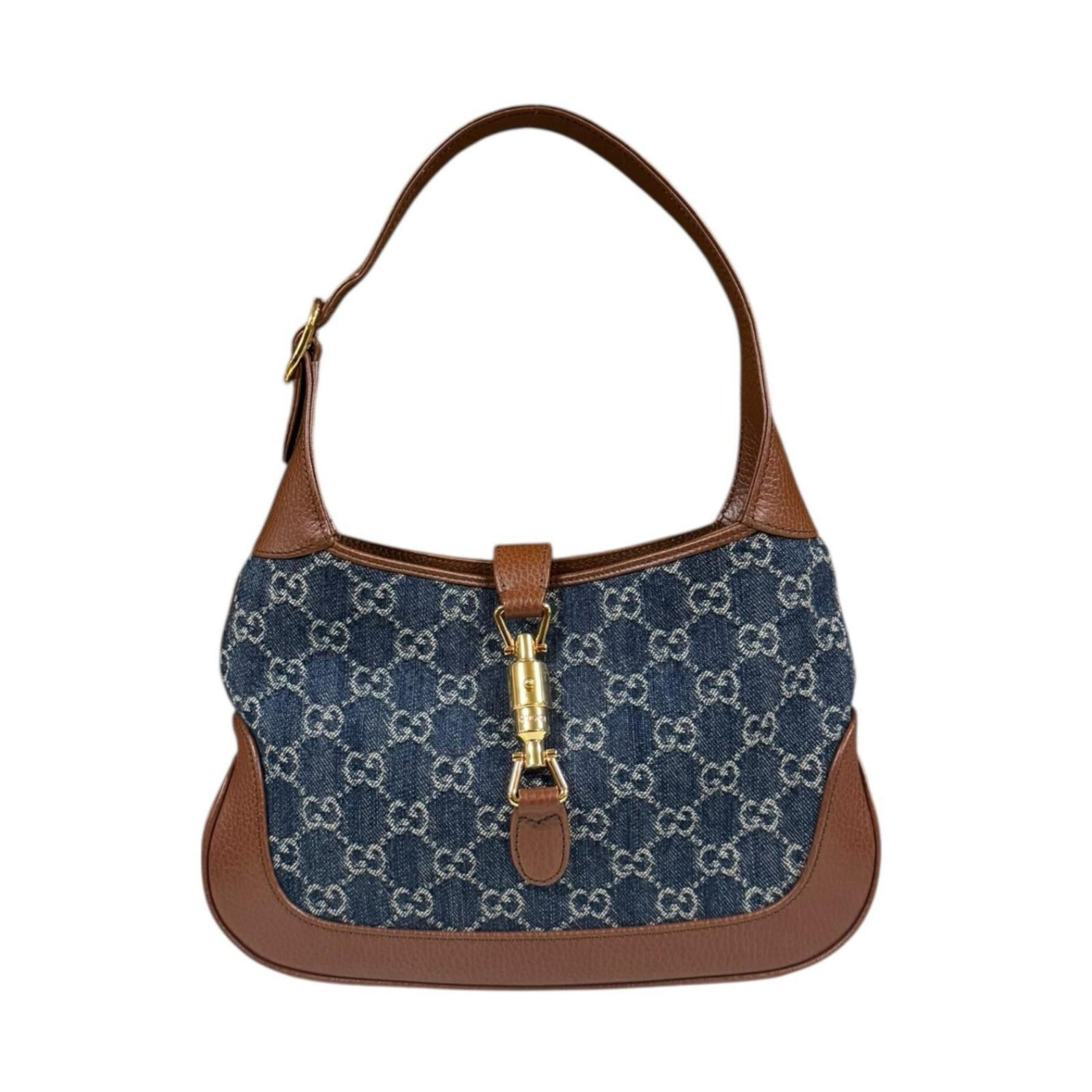 Gucci Medium Jackie 1961 Shoulder Bag Leather Blue