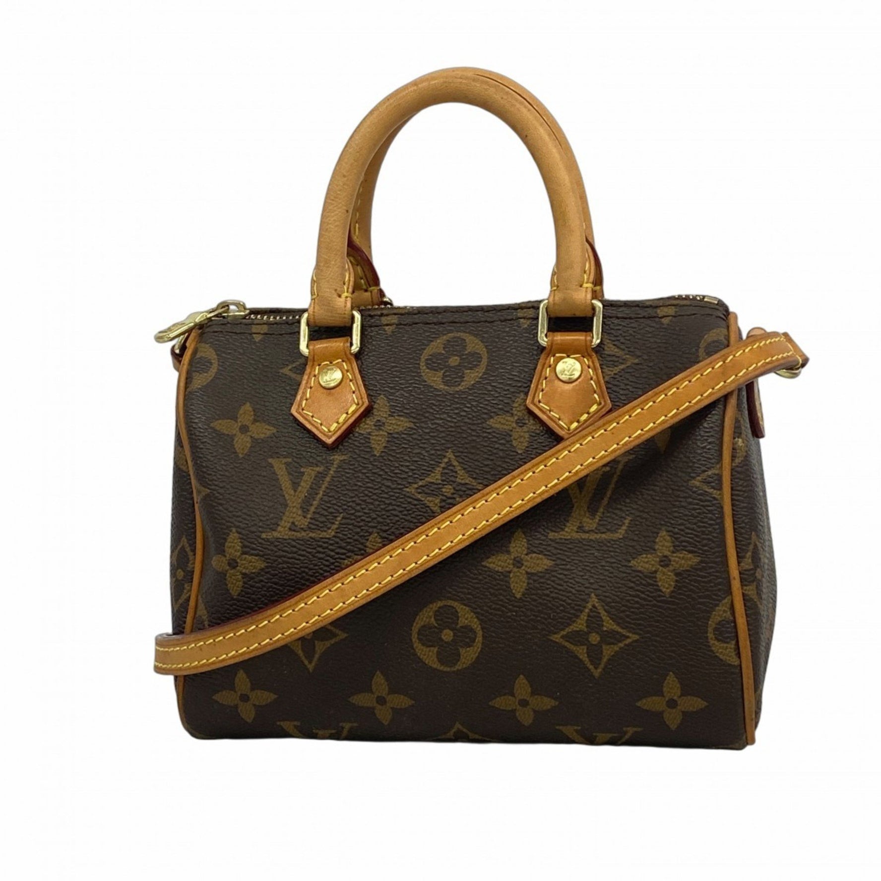 Louis Vuitton Monogram Mini Speedy Handbag Bag