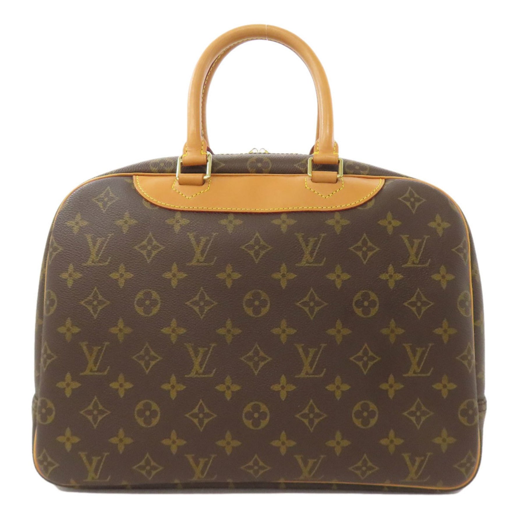 Louis Vuitton Deauville Handbag Canvas LOUIS VUITTON