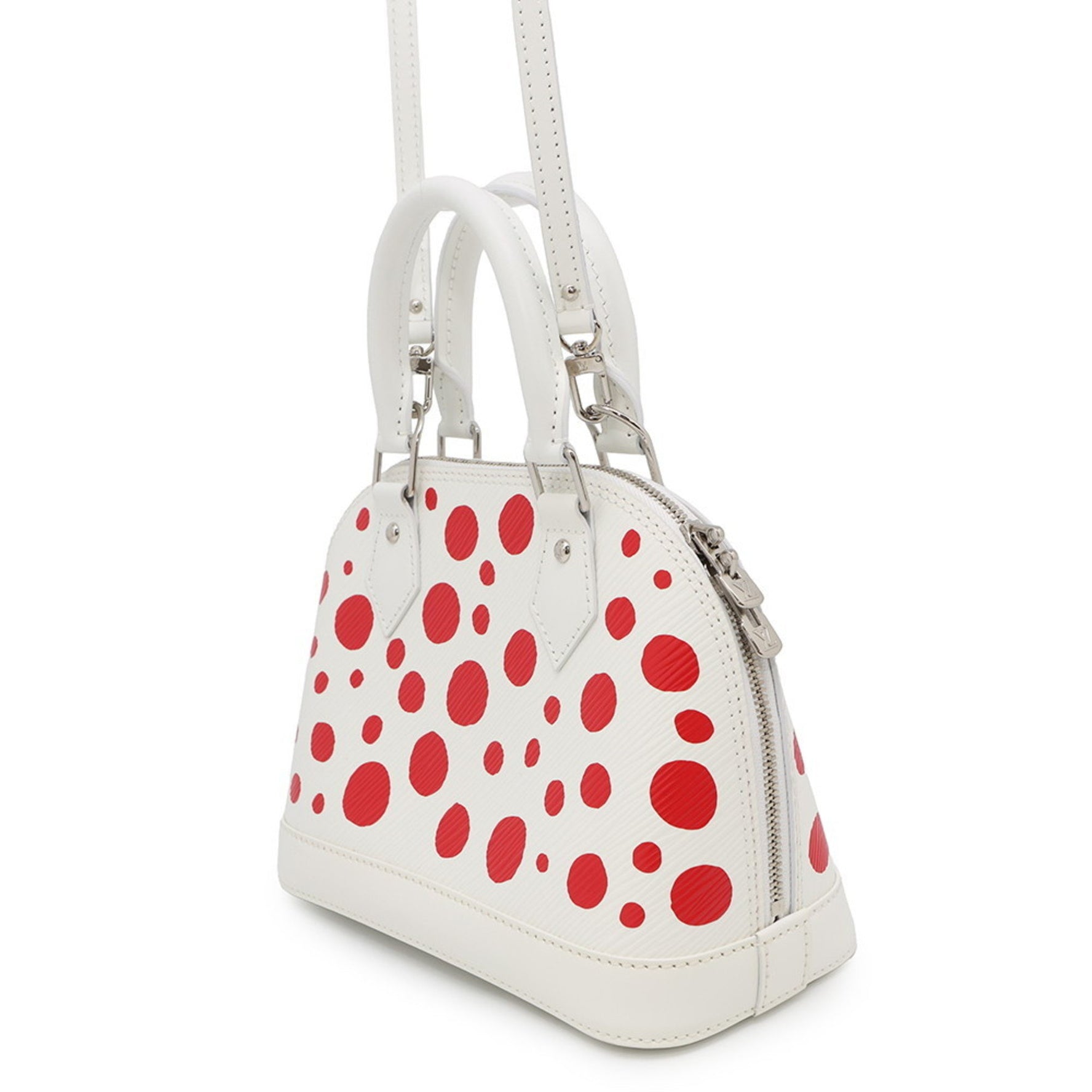Louis Vuitton Epi Leather Handbag LV×YK Alma BB Yayoi Kusama