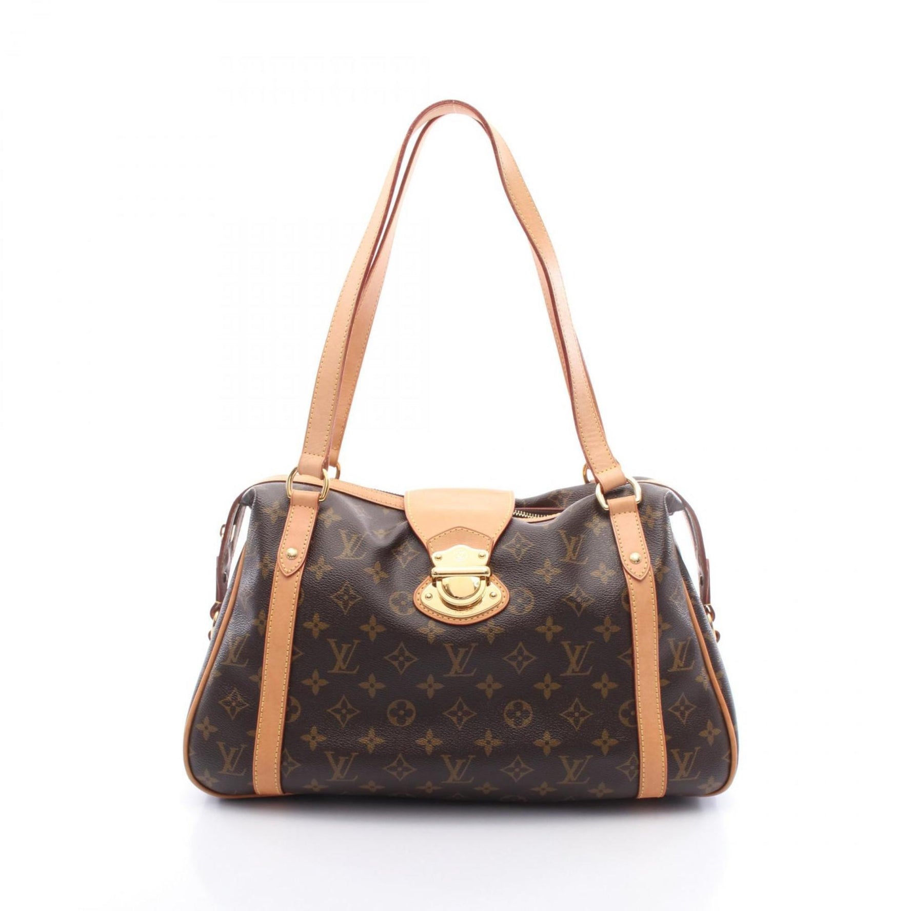 Louis Vuitton Stresa PM Shoulder Bag, Coated Canvas and Leather, Monogram