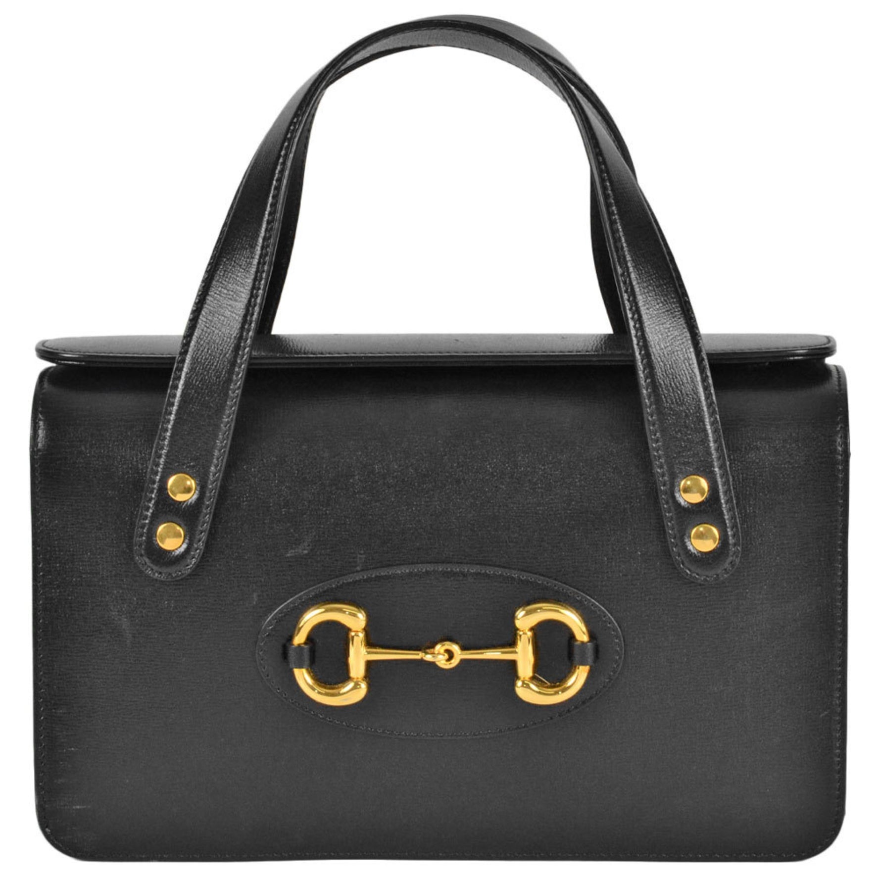 GUCCI Horsebit 1955 Small Top Handle Handbag Calf