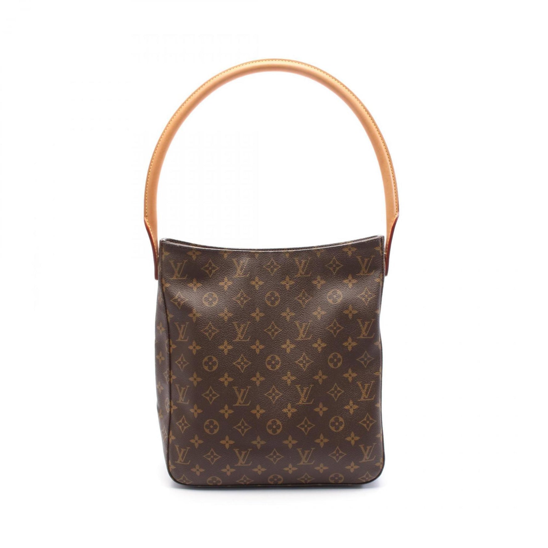 Louis Vuitton Looping GM Shoulder Bag Coated Canvas Leather Monogram