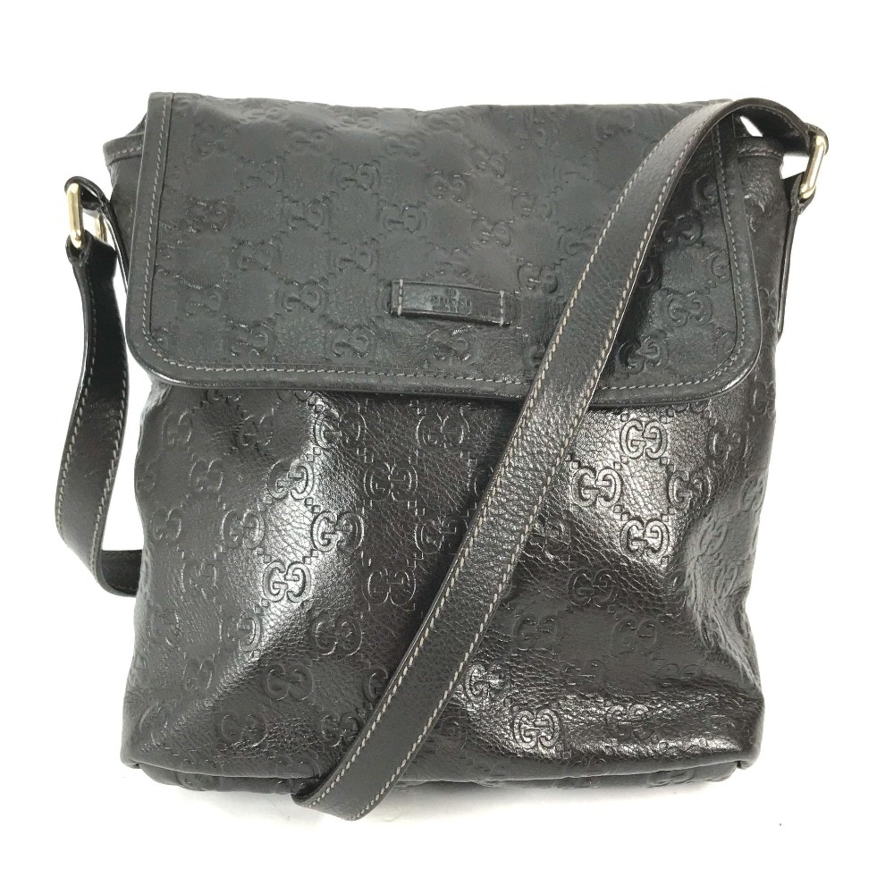 Gucci Crossbody bag Pochette Shoulder Bag Dark brown