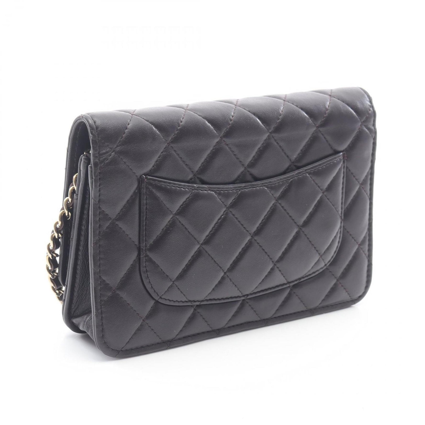 CHANEL Matelasse Shoulder Bag, Lambskin Leather