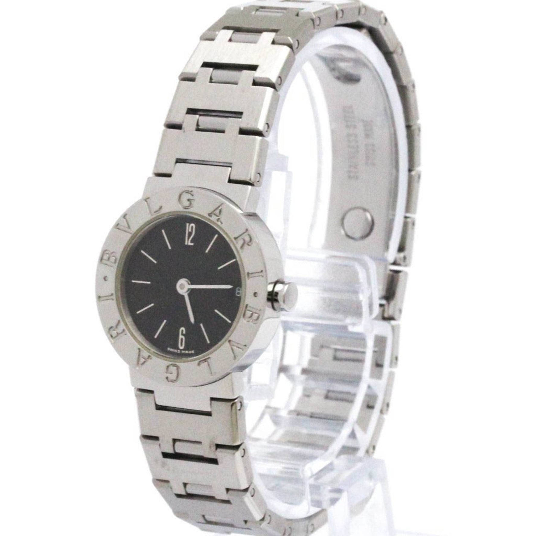BVLGARI BVLGARI-BVLGARI Steel Quartz Ladies Watch BB23SS Polished