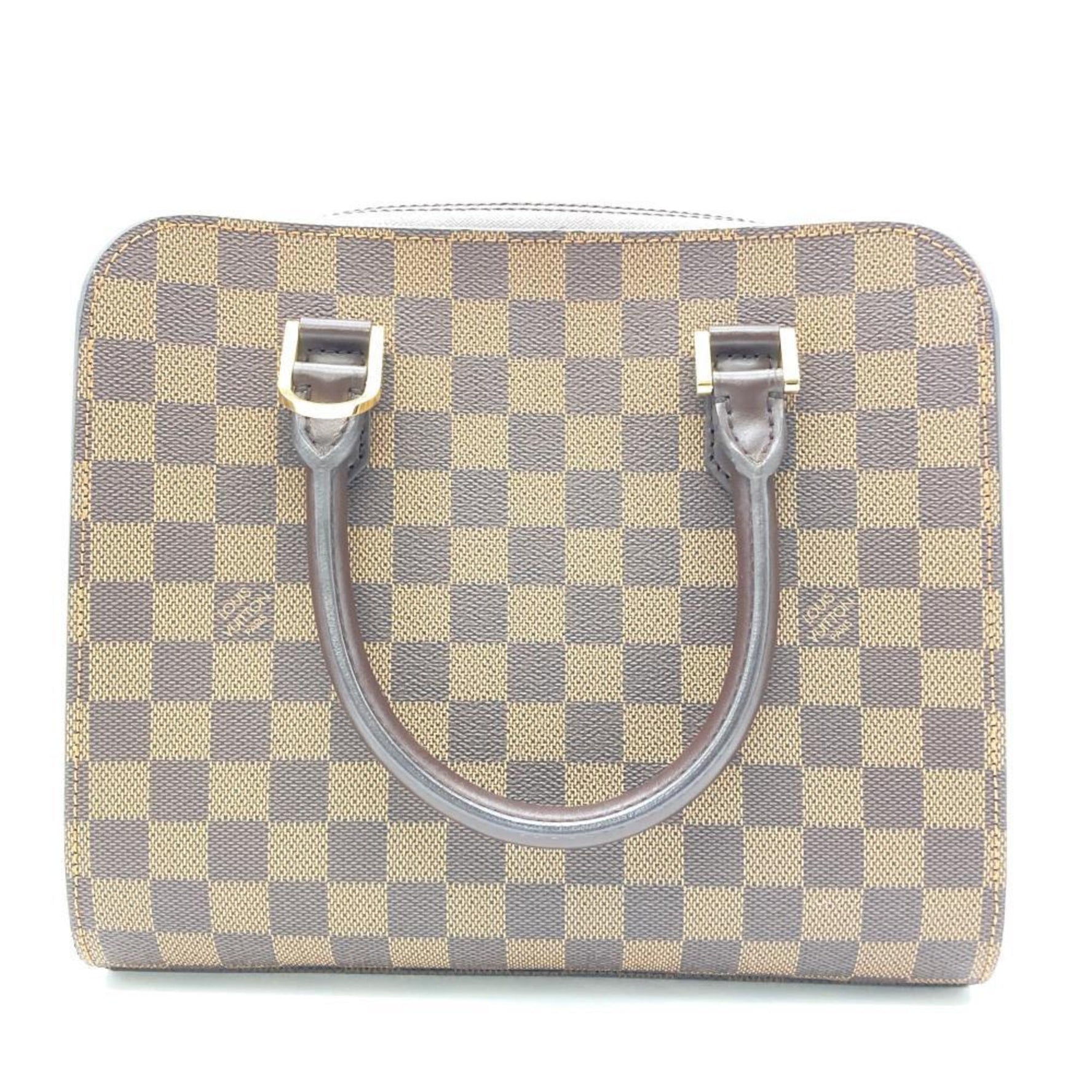 Louis Vuitton Triana Handbag Damier Ebene