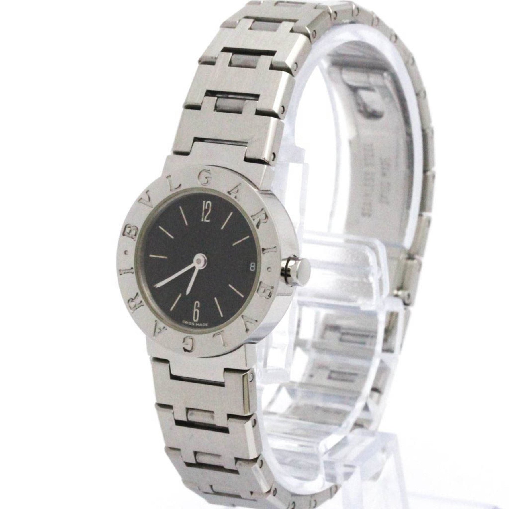BVLGARI BVLGARI-BVLGARI Steel Quartz Ladies Watch BB23SS Polished