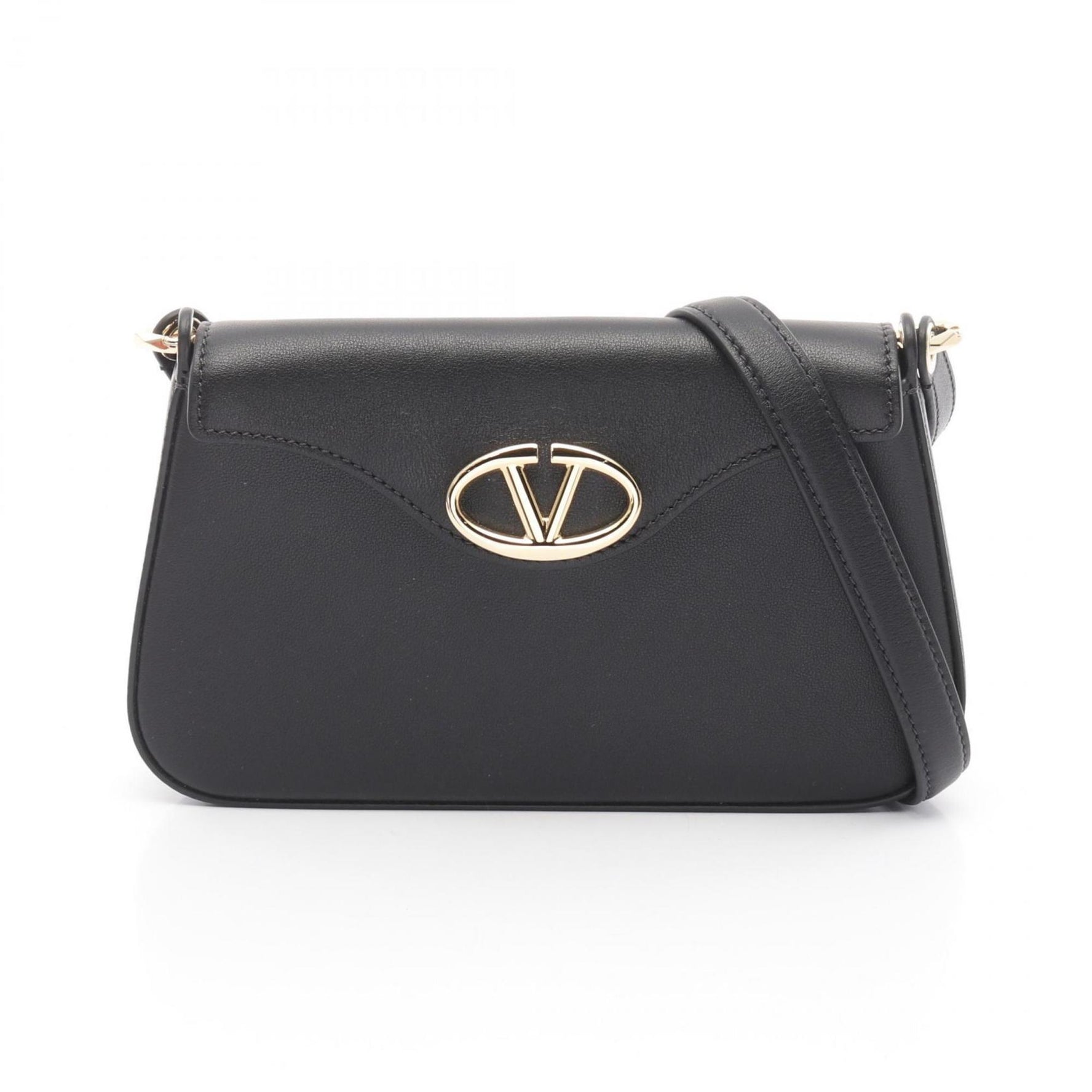 Valentino Garavani V Shoulder Bag Leather