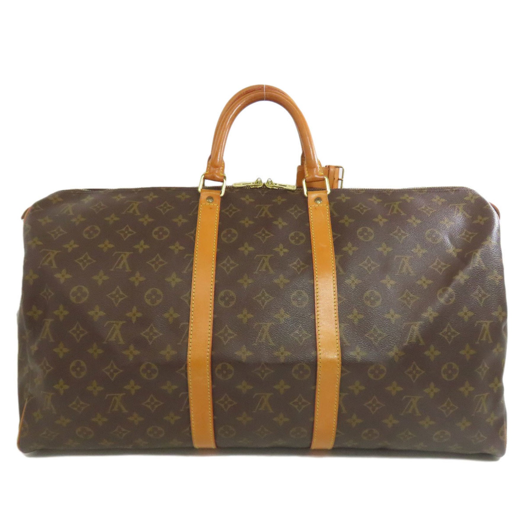 Louis Vuitton Keepall 55 Boston Bag Monogram Canvas LOUIS VUITTON