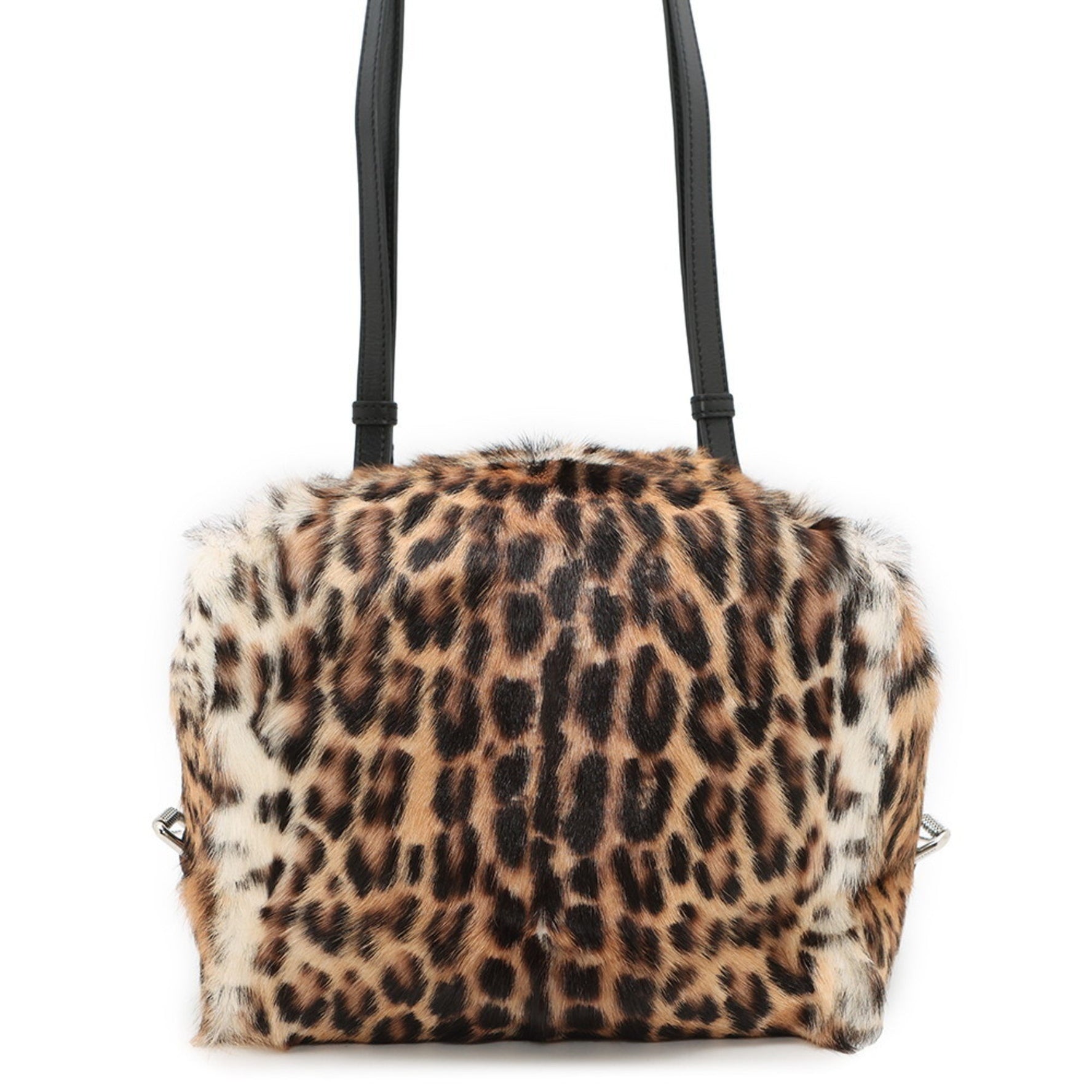 Givenchy Shoulder Bag Leopard Print S Goatskin Faux Fur
