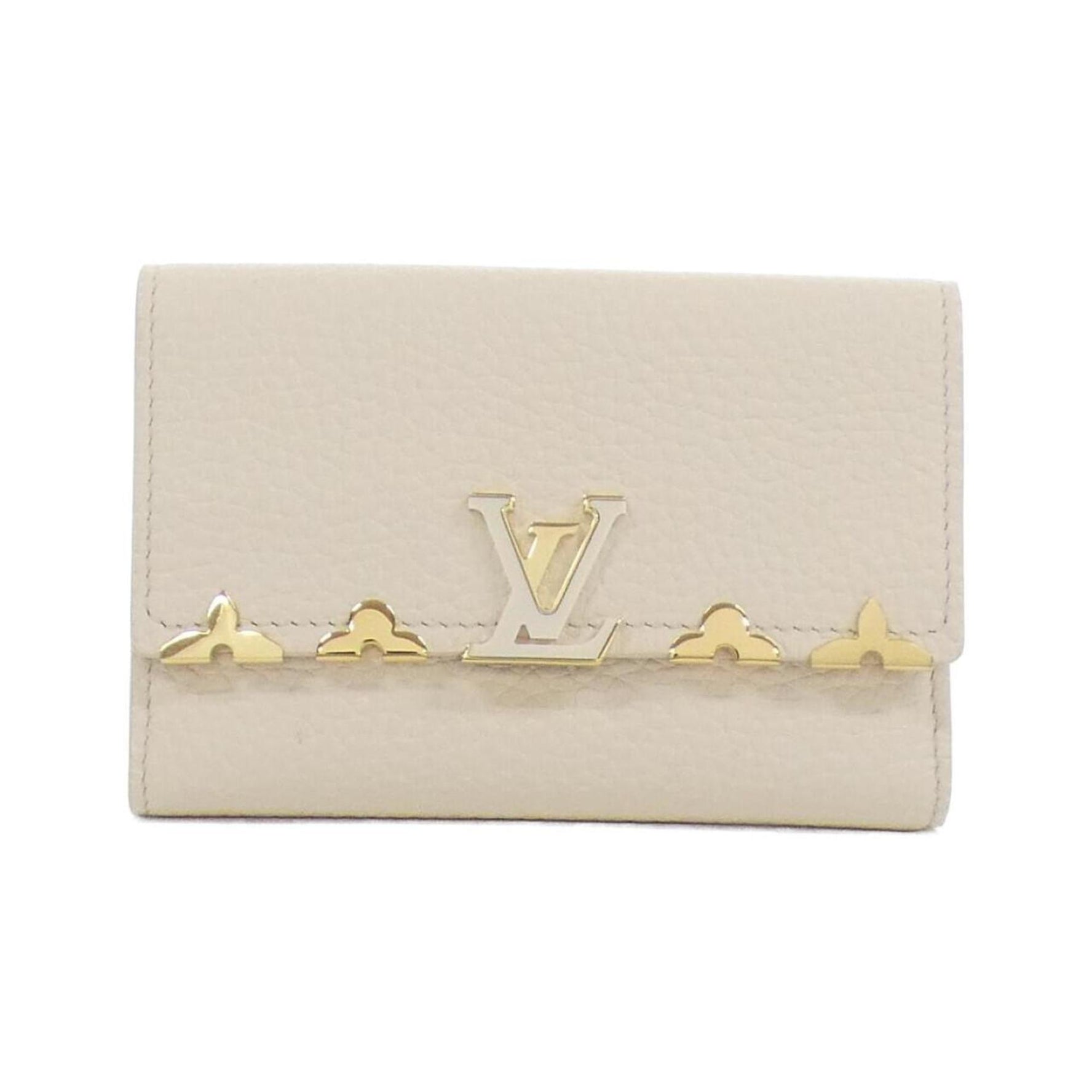 Louis Vuitton Taurillon Portefeuille Capucines Compact Wallet