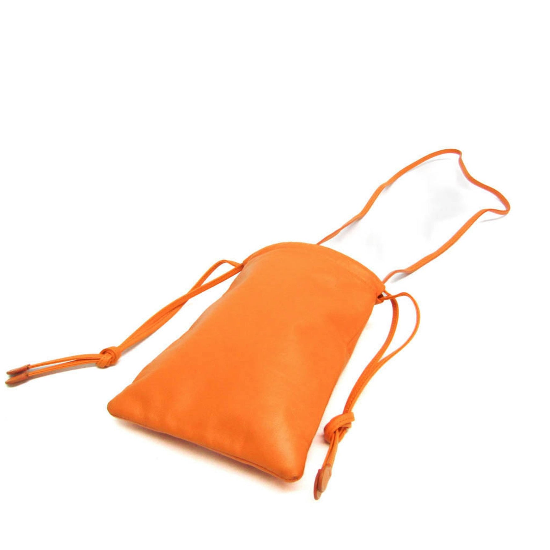 Burberry Smartphone Bag Women's Leather Shoulder Bag Orange