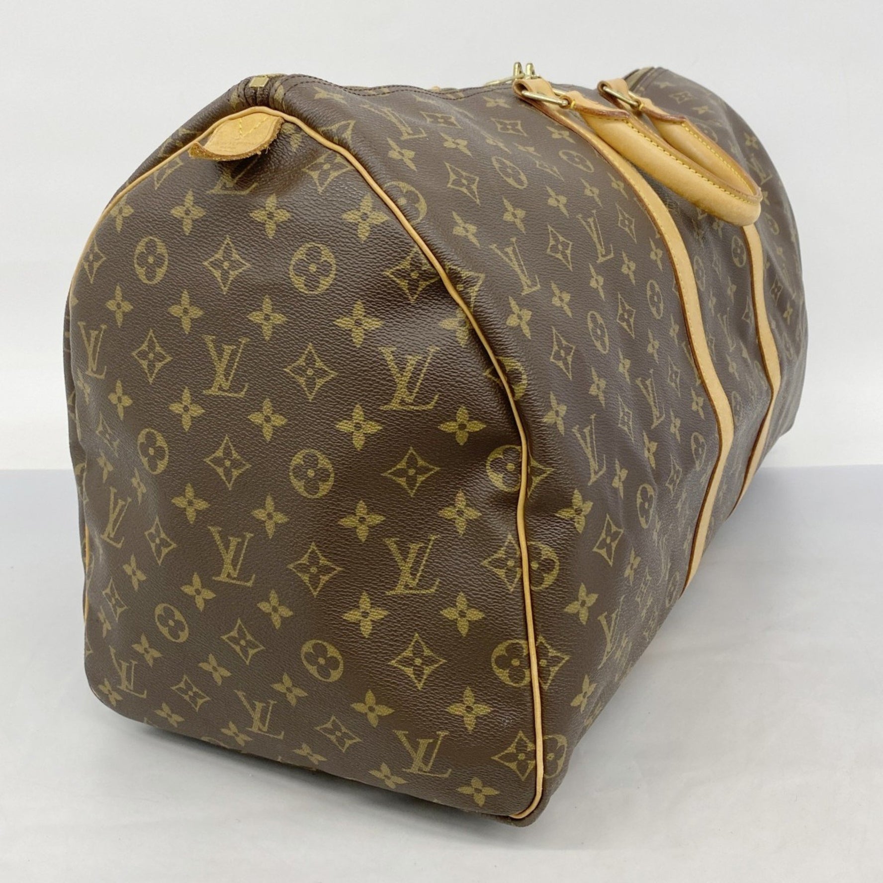 Louis Vuitton Monogram Keepall 55 Boston Bag Men's and
