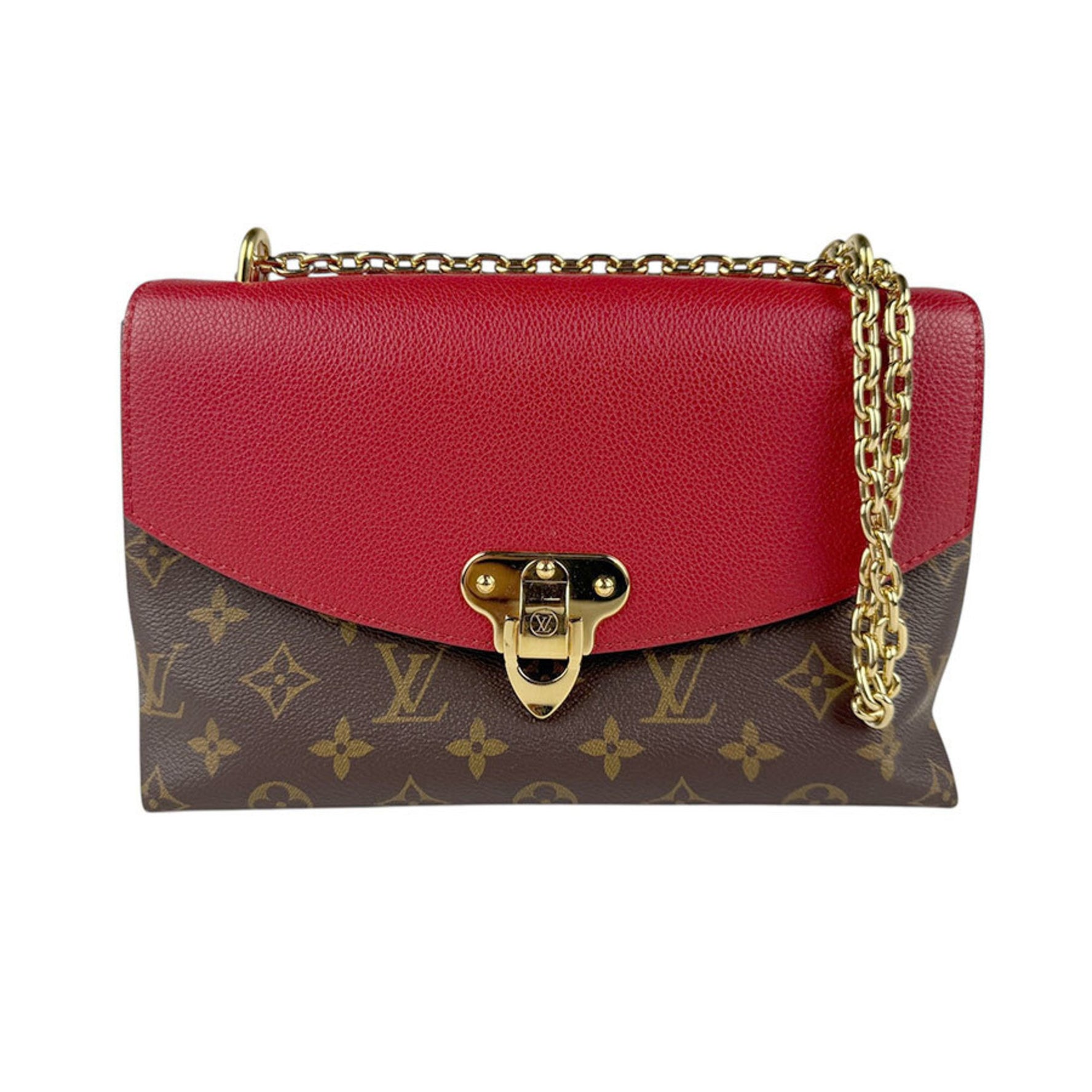 Louis Vuitton Shoulder Bag Monogram Saint Placide Canvas Leather