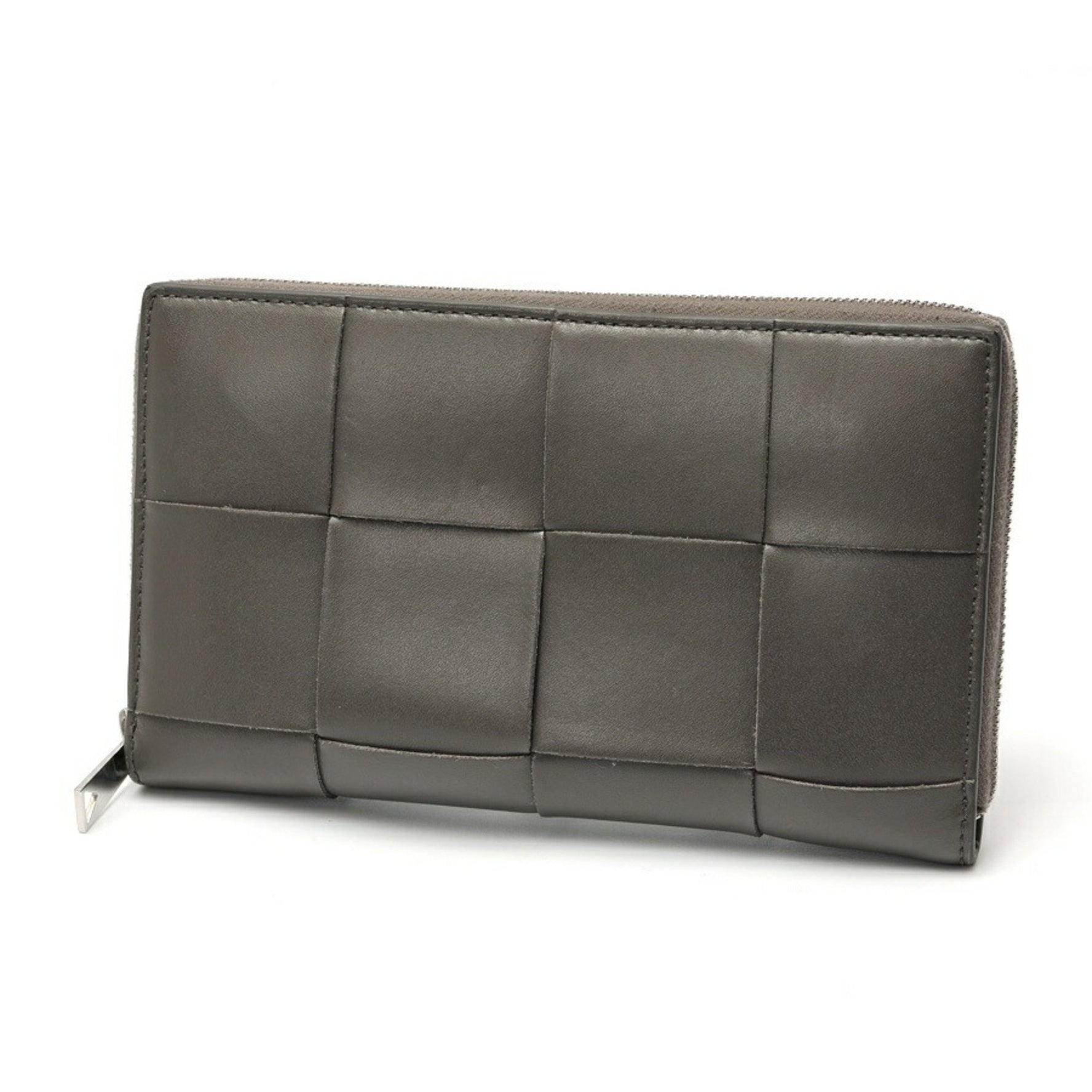 Bottega Veneta Cassette Zip Around Wallet Calf Leather