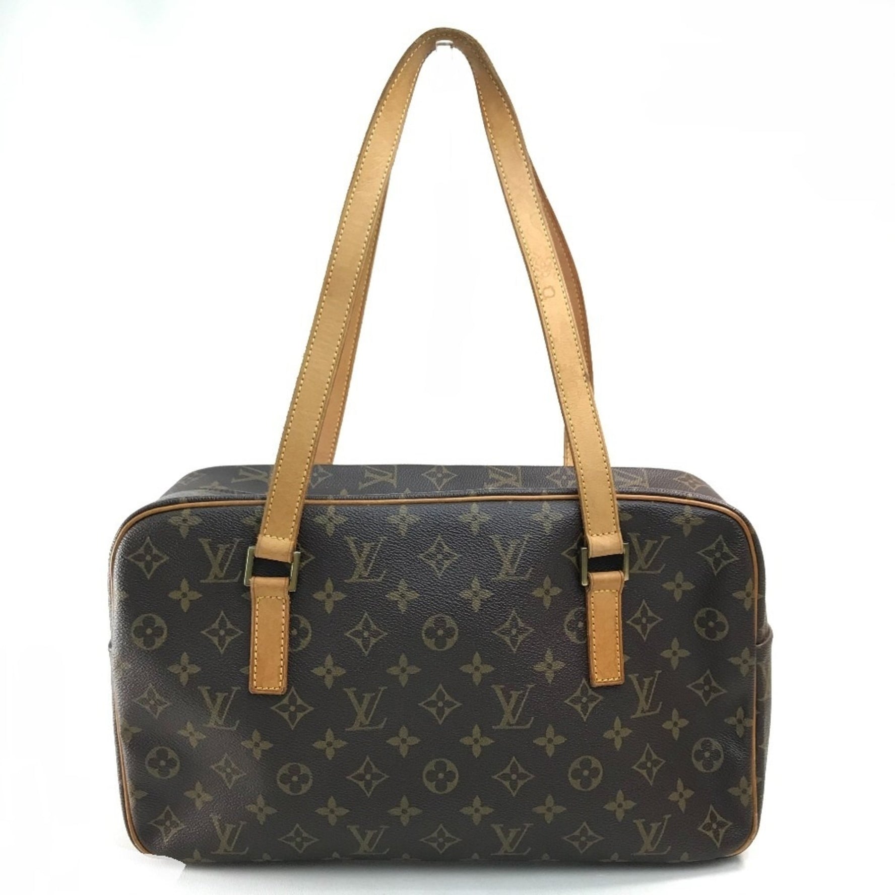 LOUIS VUITTON M51181 Monogram Cite GM Shoulder Bag in Canvas, Brown, Women's