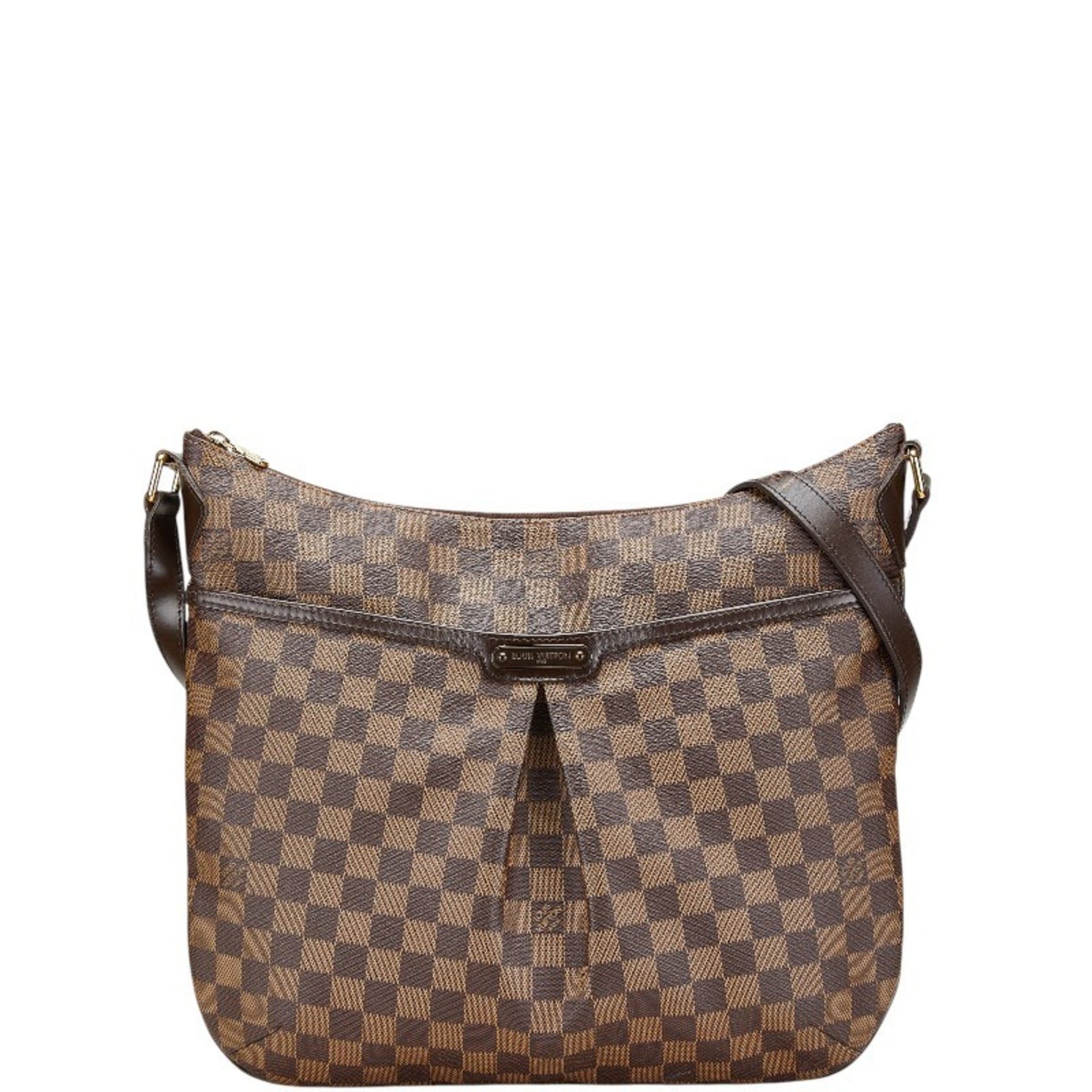 Louis Vuitton Damier Bloomsbury GM Shoulder Bag PVC Leather