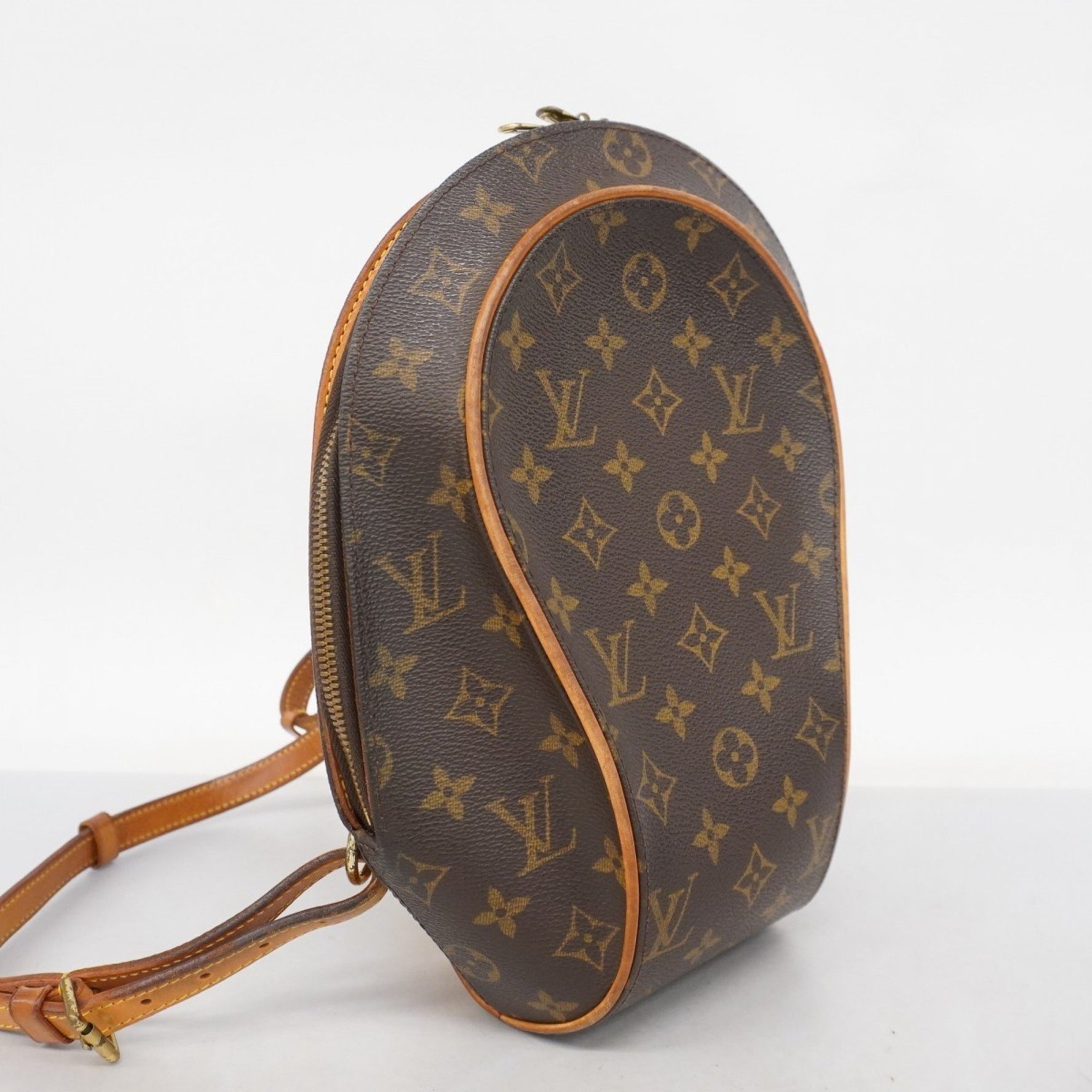 Louis Vuitton Monogram Ellipse Sac Ado Backpack M51125 Brown Women's