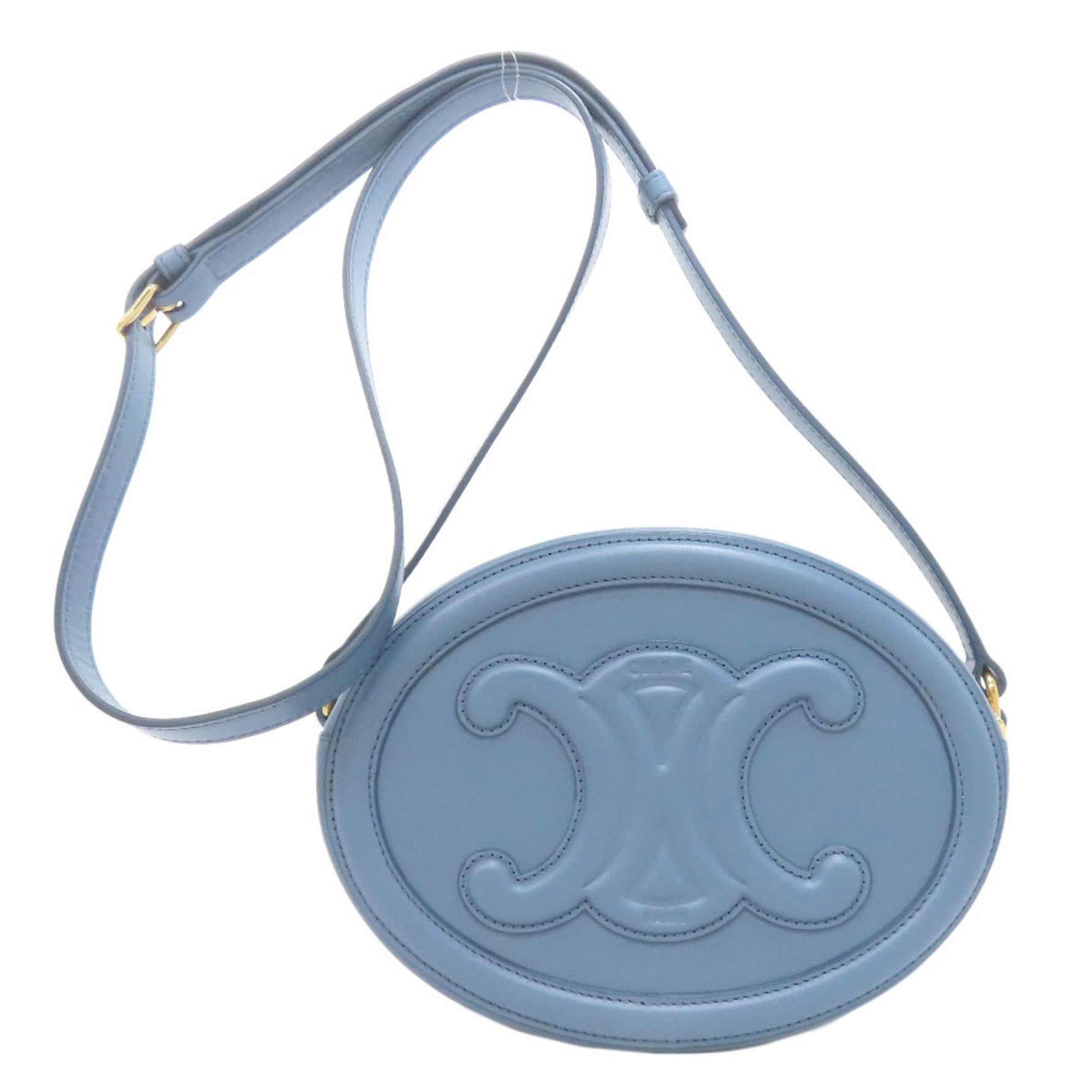 Celine Triomphe Shoulder Bag in Calfskin