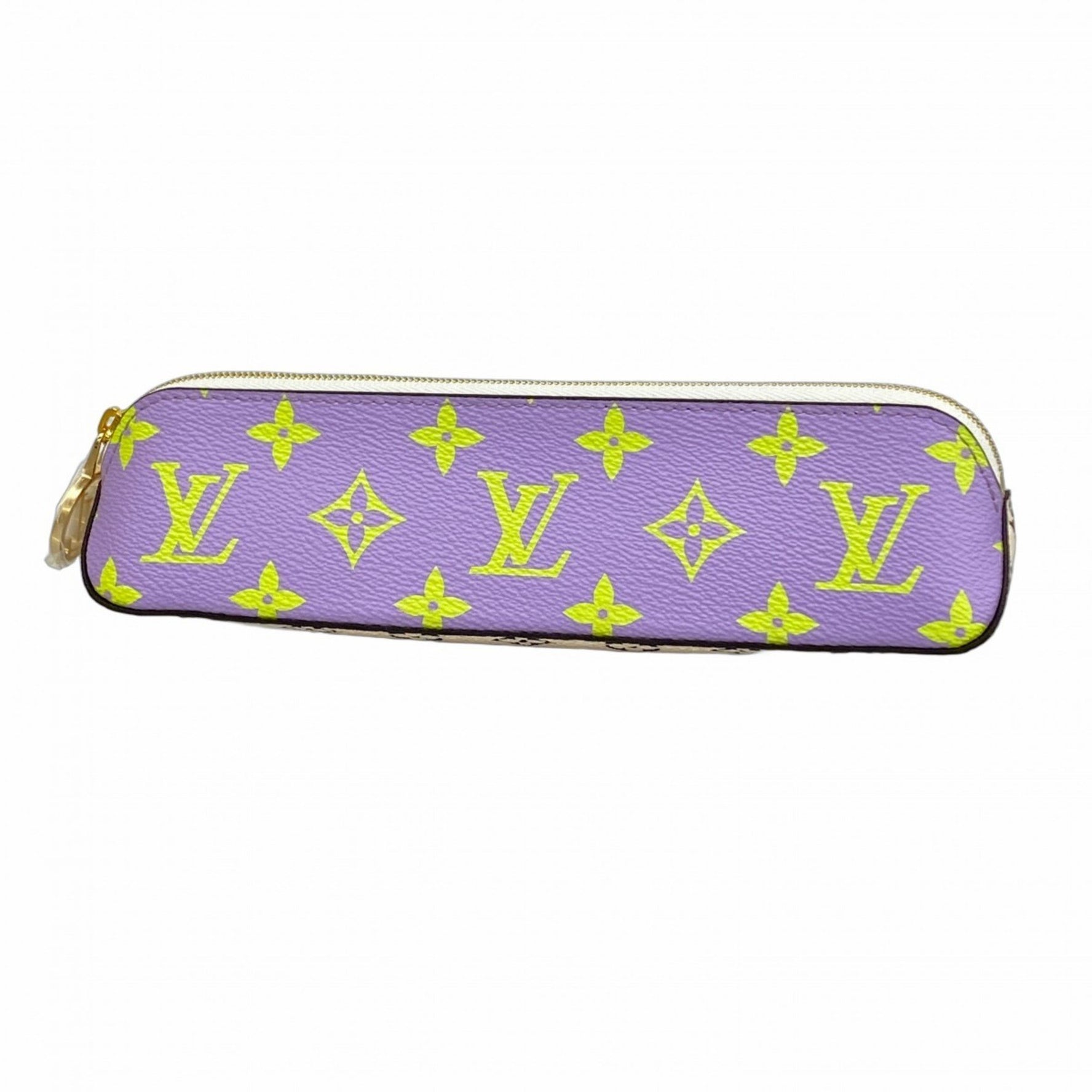 Louis Vuitton Giant Monogram Truth Elisabeth Pencil Case GI0376 Purple and White Women's