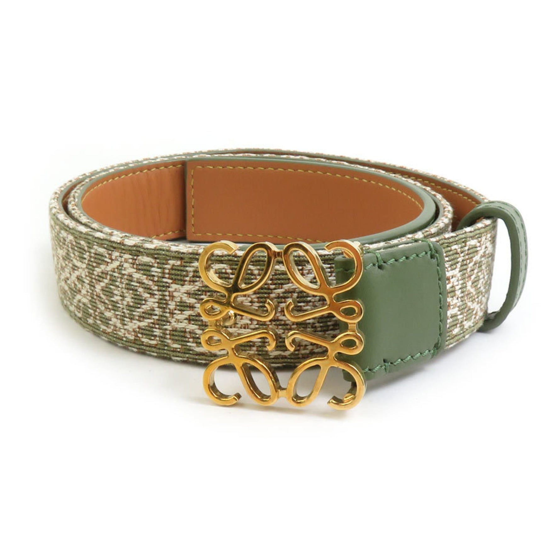 LOEWE Anagram Canvas Belt