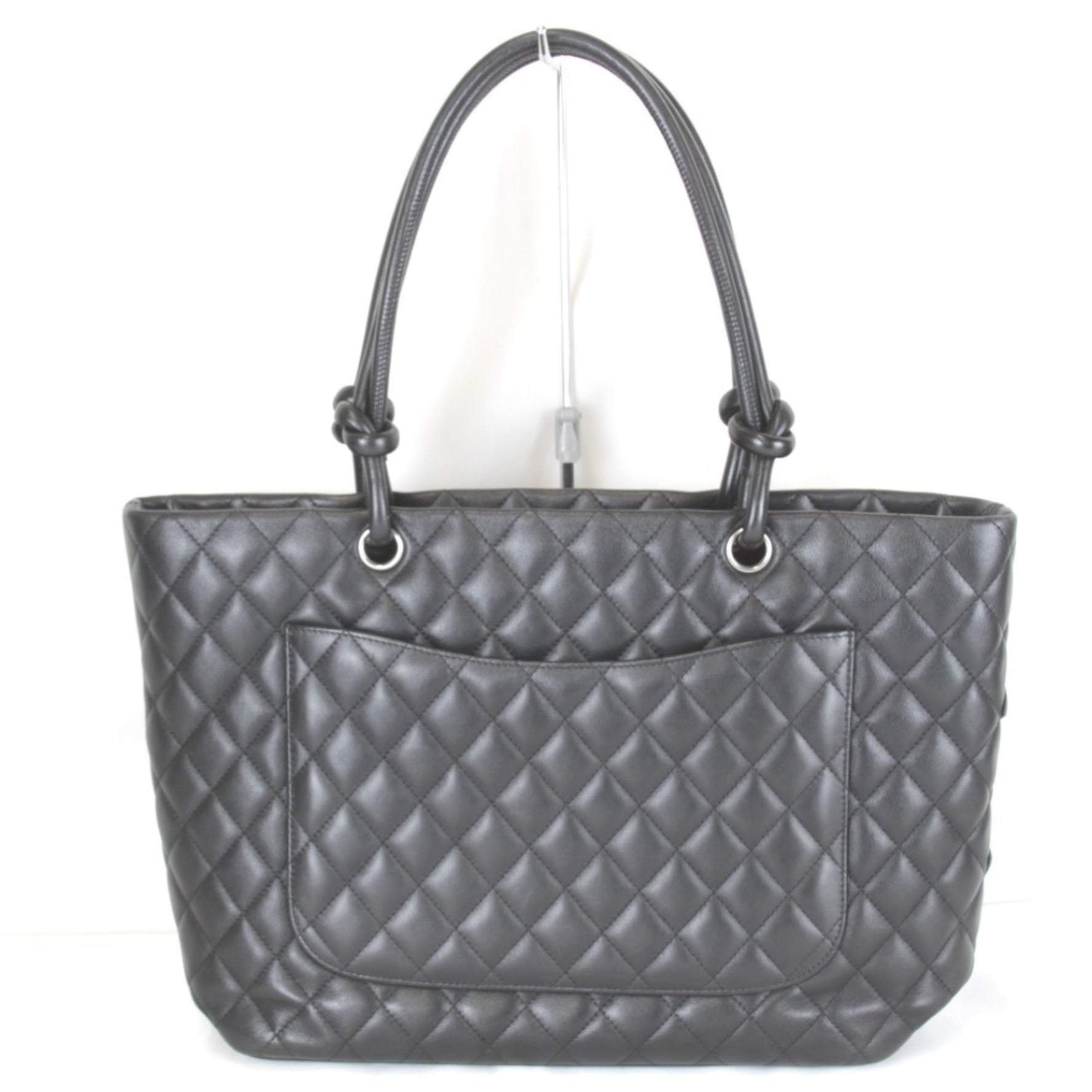 CHANEL Cambon Line Large Tote Lambskin