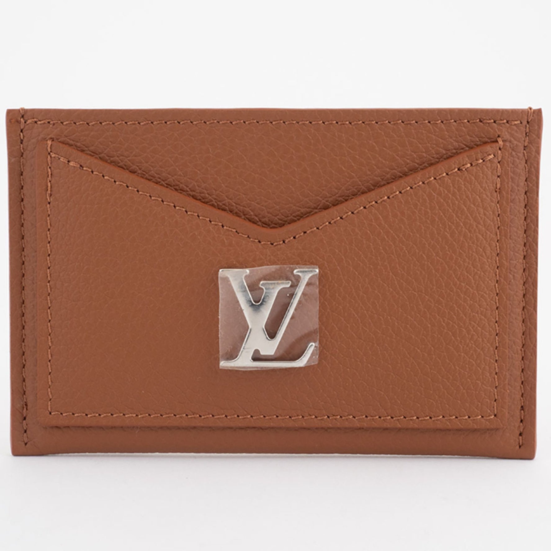 Louis Vuitton Card Case Porte Carte Lock Me Taurillon Leather