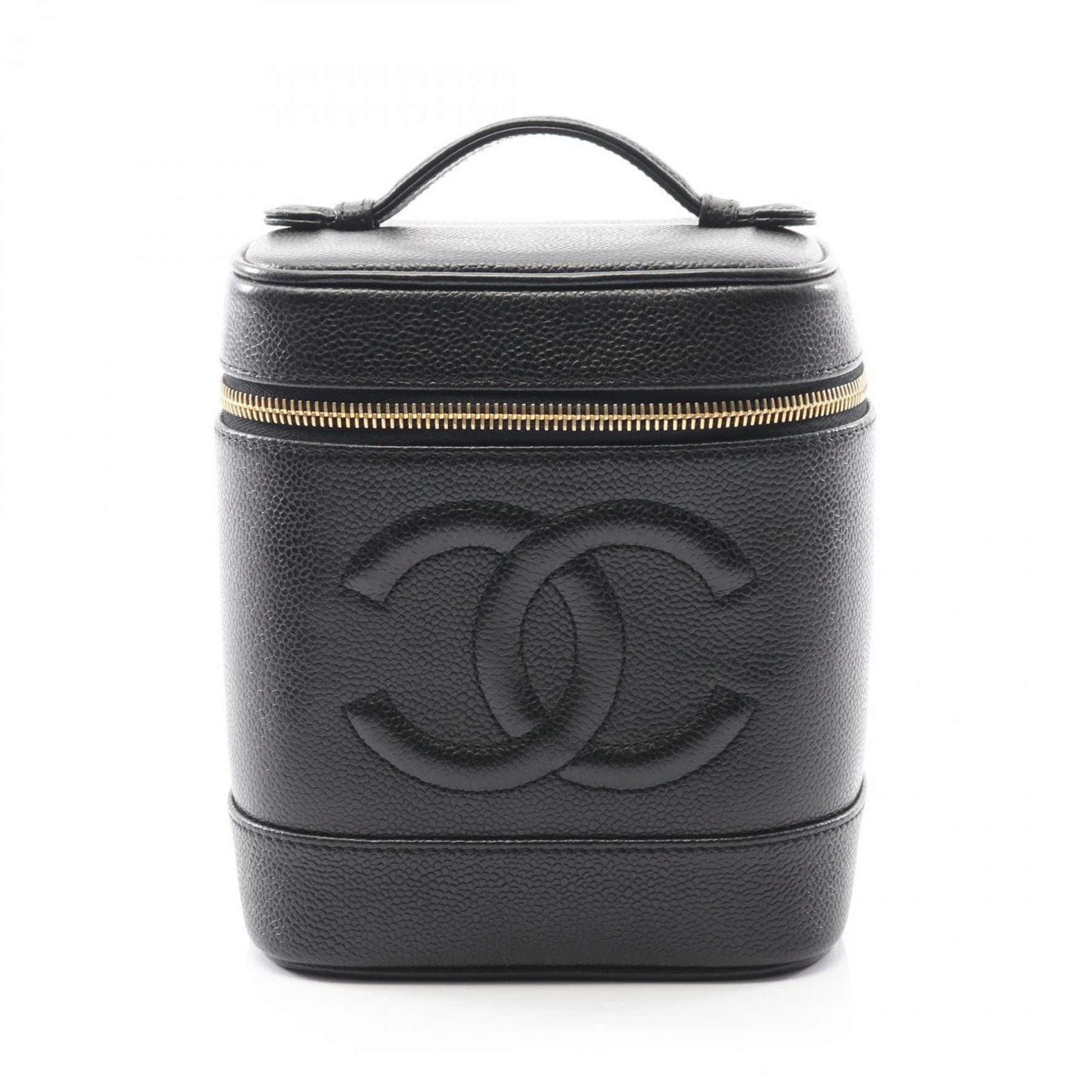 CHANEL Coco Mark Handbag, Calfskin Leather