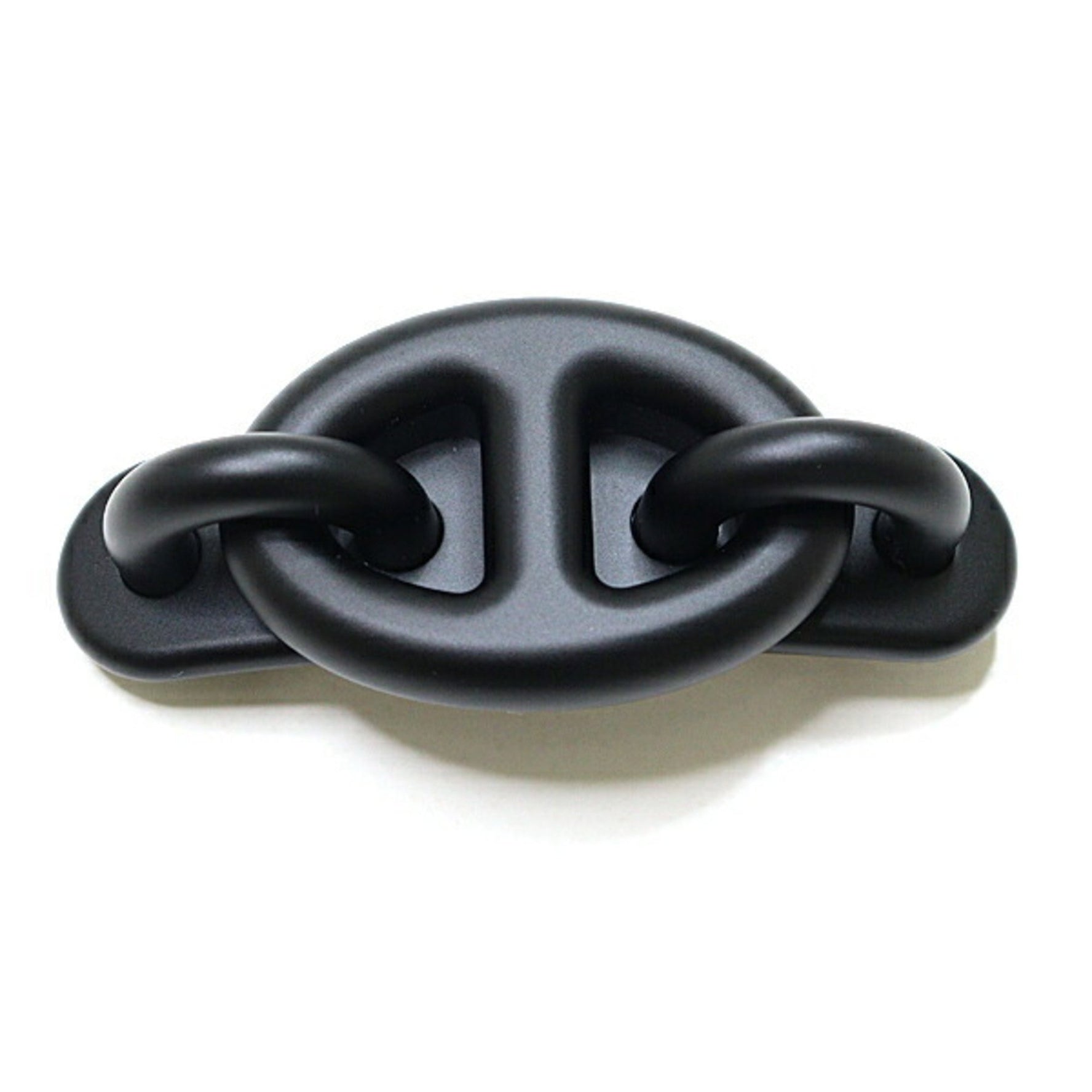 Hermes Barrette Tri Maillon PM Aluminum Chaine d'Ancre Hair
