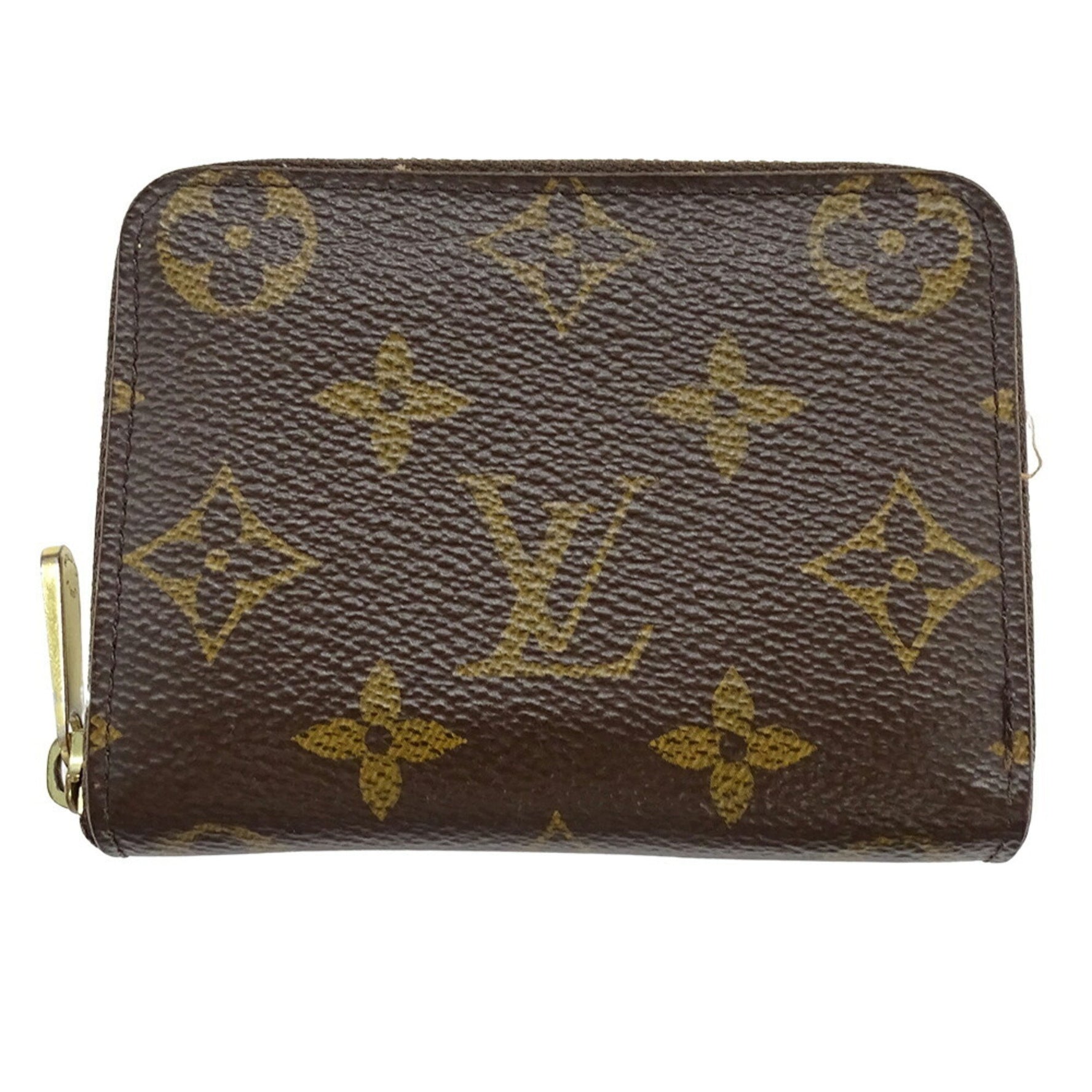 Louis Vuitton Monogram Zippy Coin Purse M60067 SN4168 Compact for Men and Women