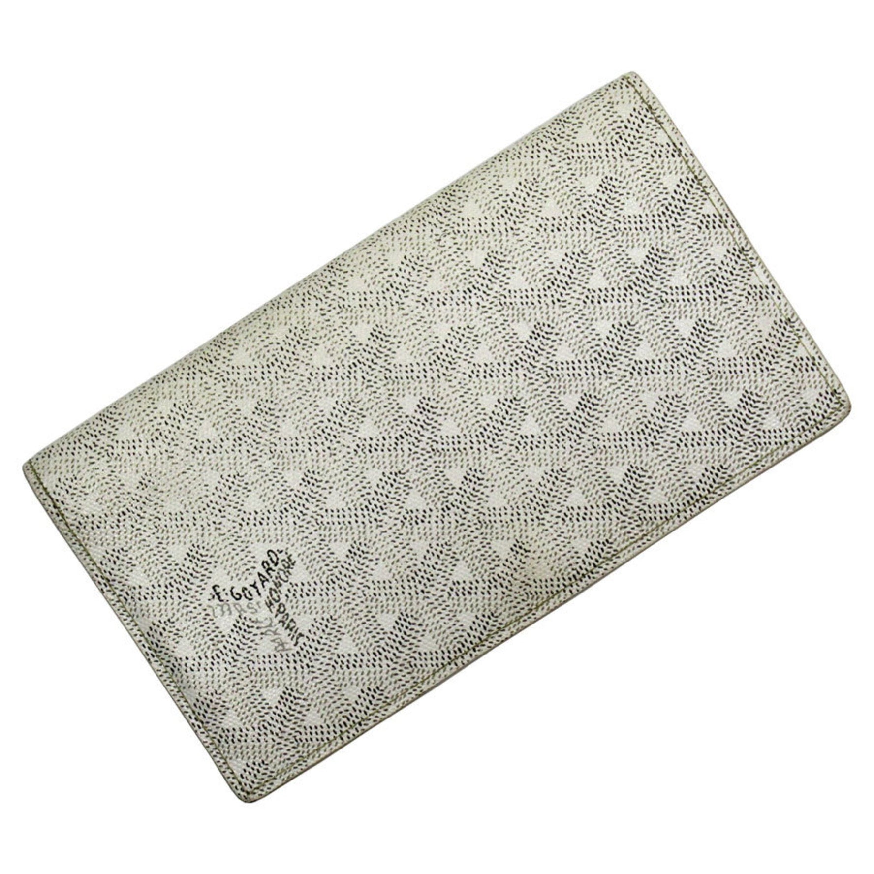 GOYARD Bi-fold Long Wallet Leather Men's