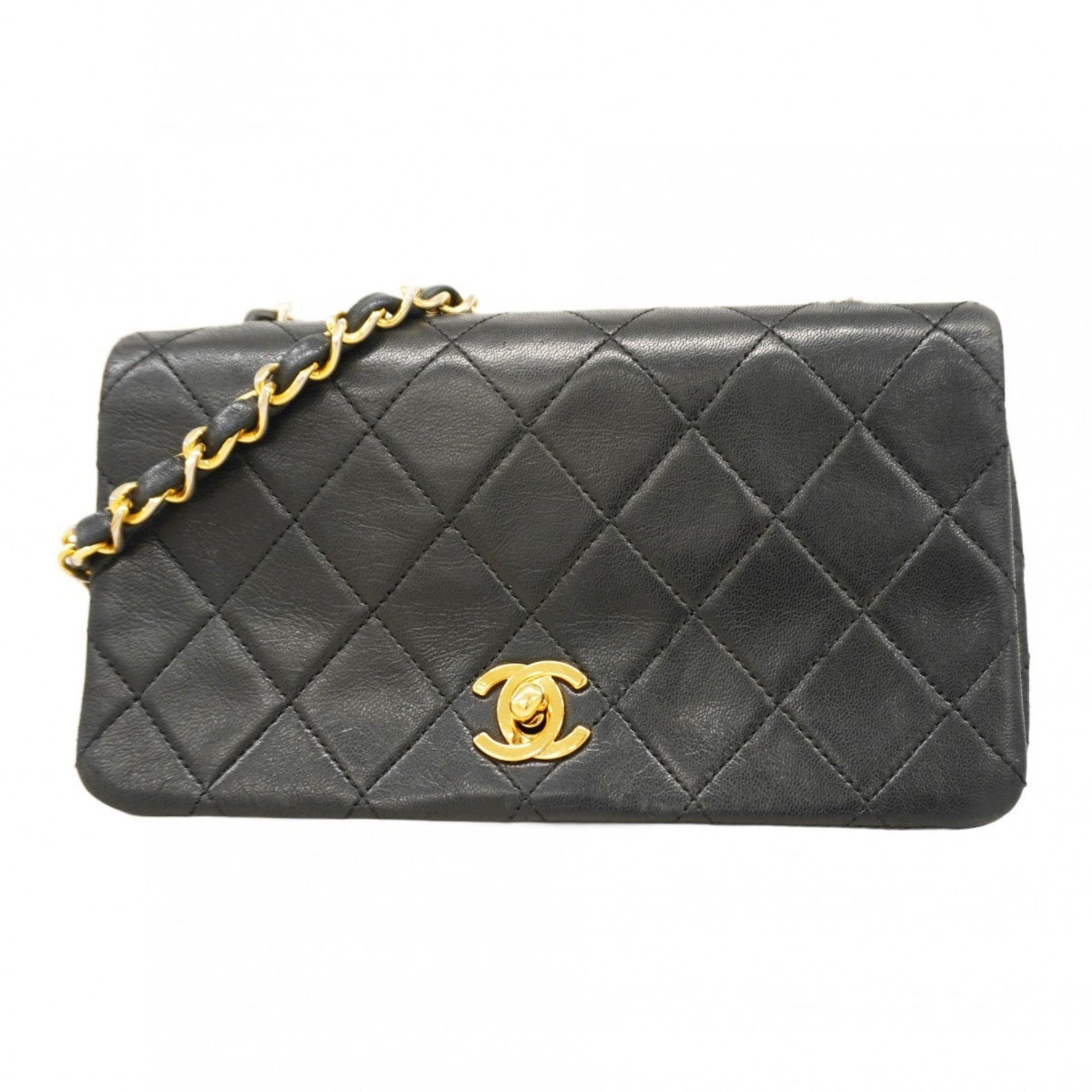 Chanel Matelasse Shoulder Bag with Chain Bag, Lambskin
