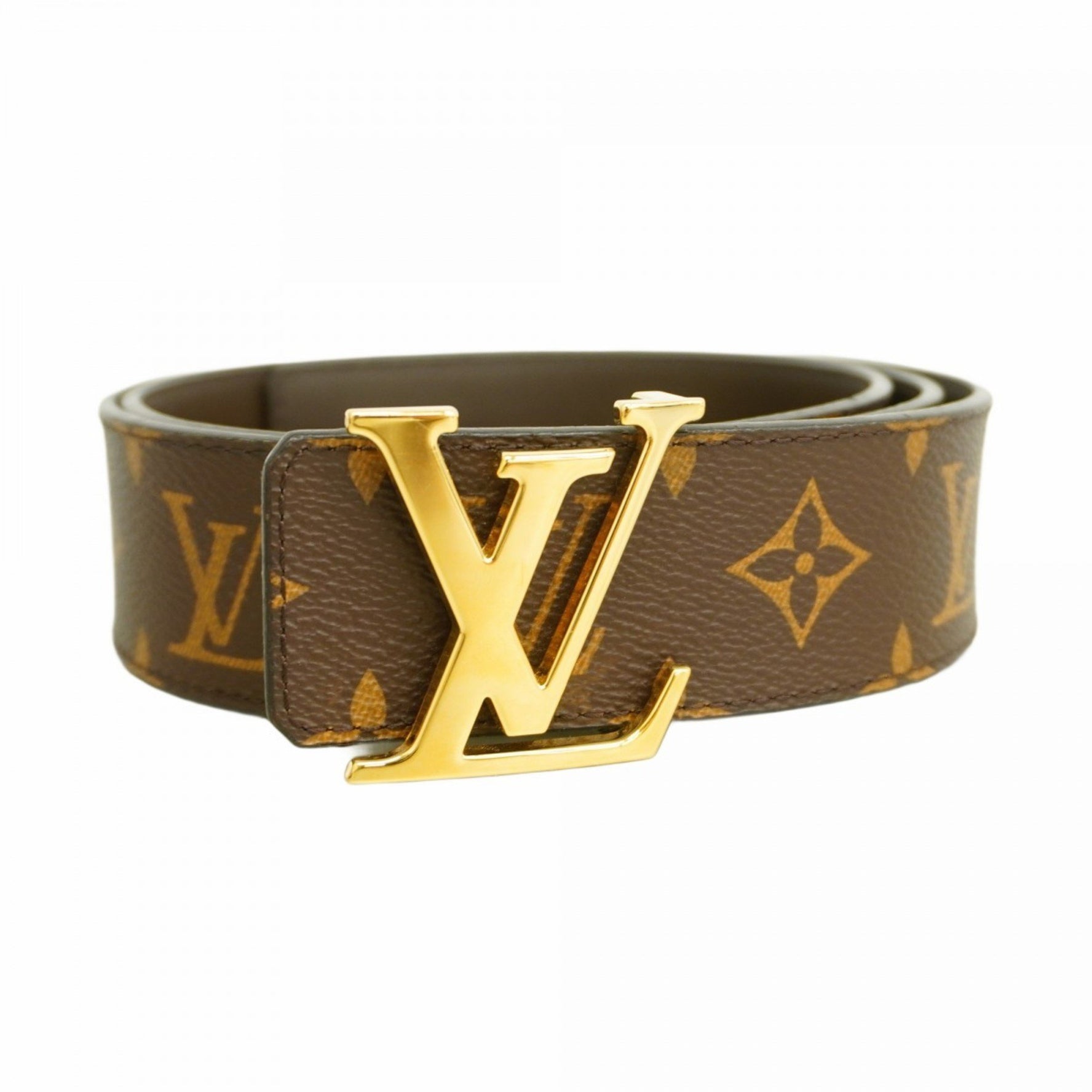 Louis Vuitton Monogram Santur LV Initial Belt