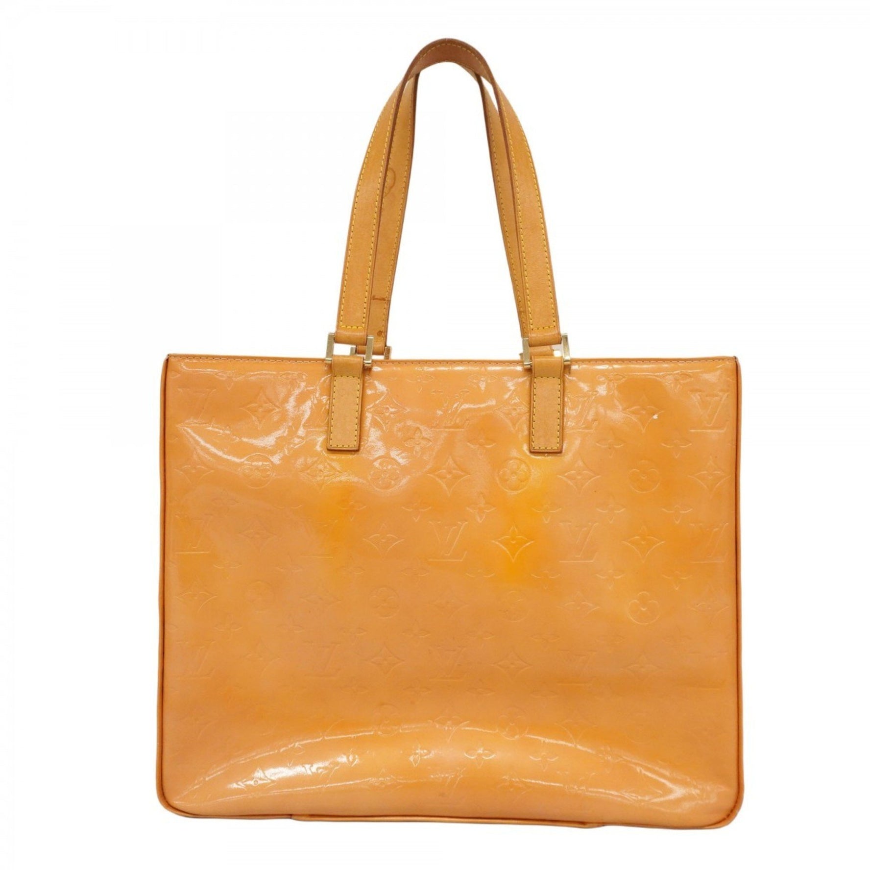 Louis Vuitton Vernis Columbus Tote Bag M91032 Rose Women's