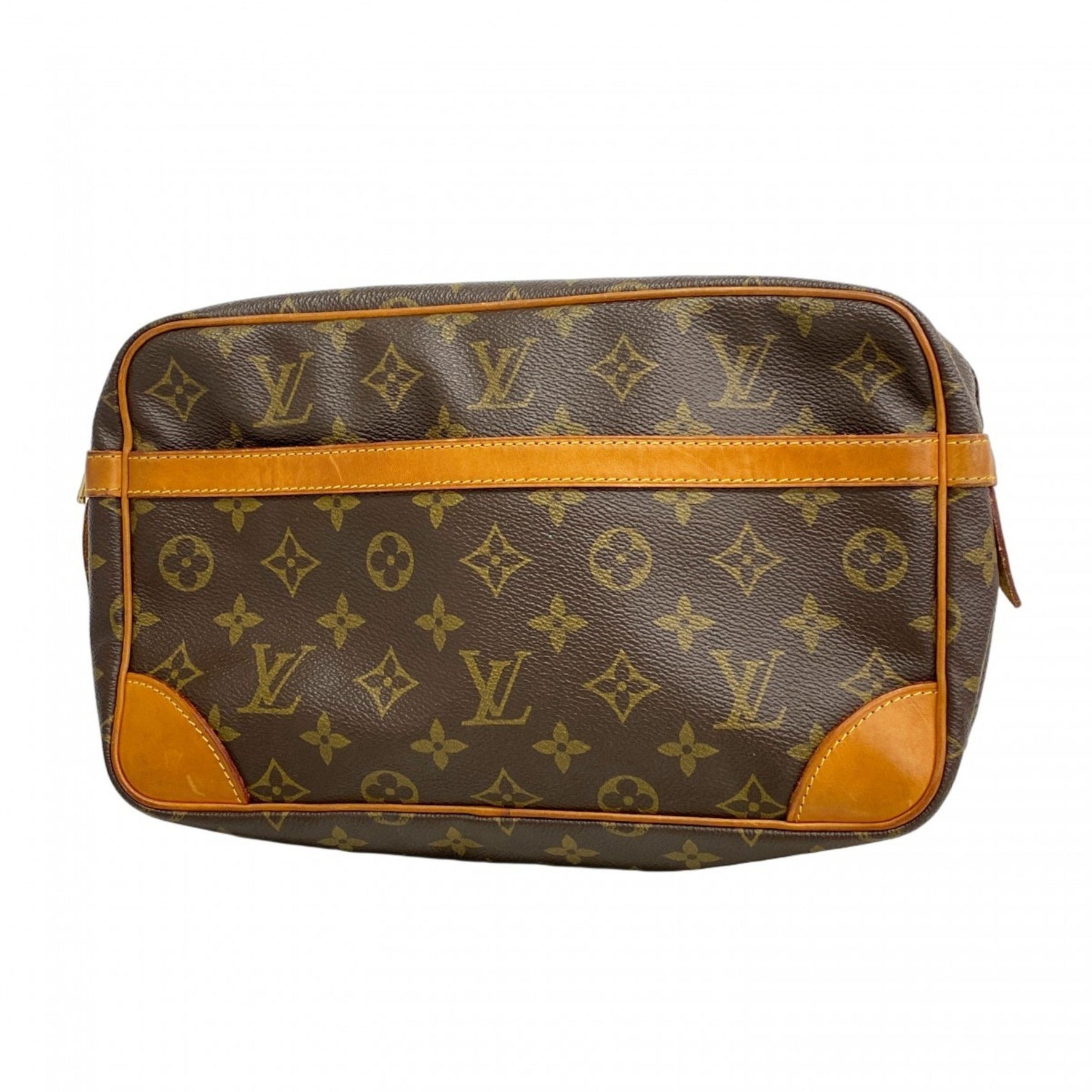 Louis Vuitton Monogram Compiègne 28 Clutch Bag Men's/Women's
