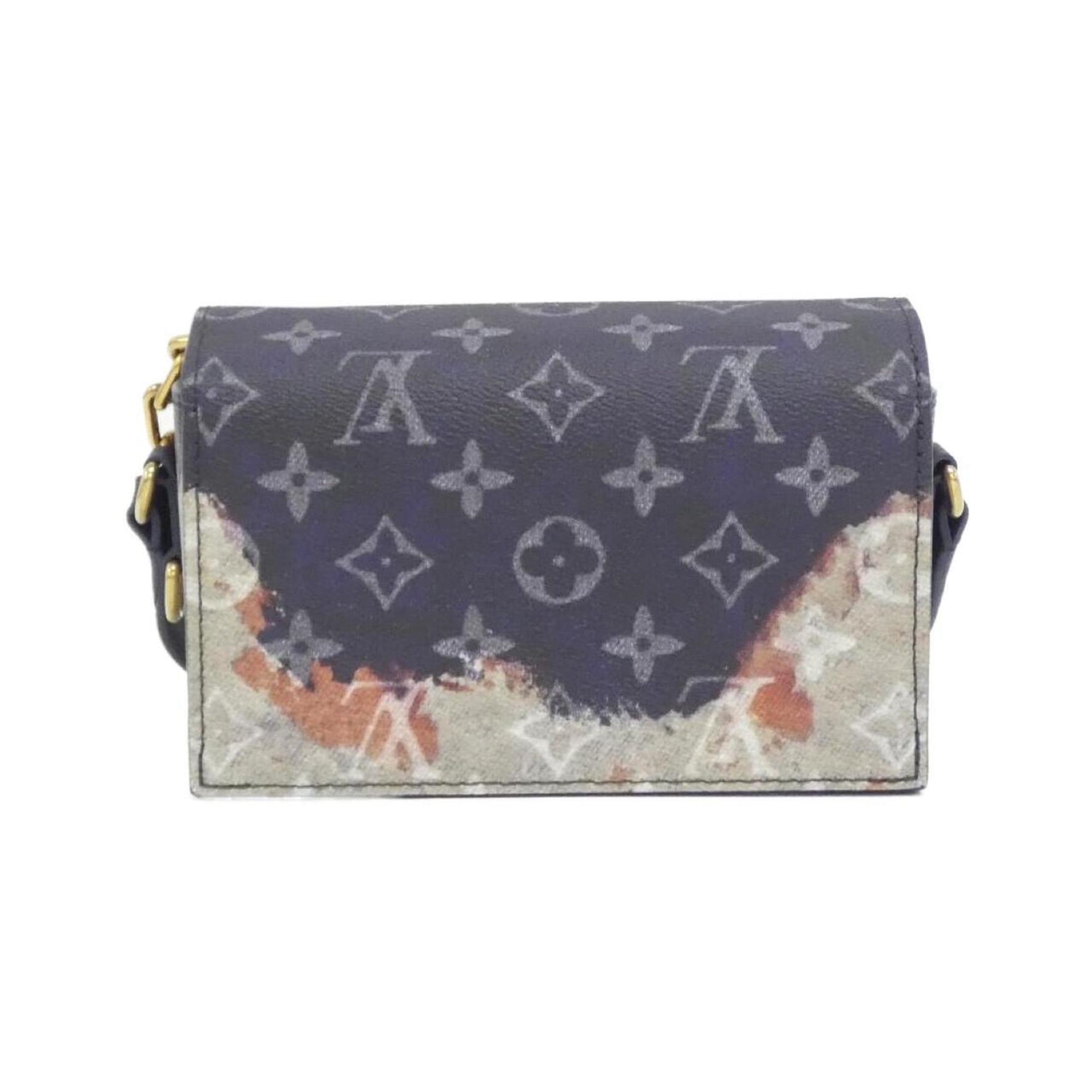 Louis Vuitton Monogram Bleach Steamer Wearable Wallet Shoulder Bag