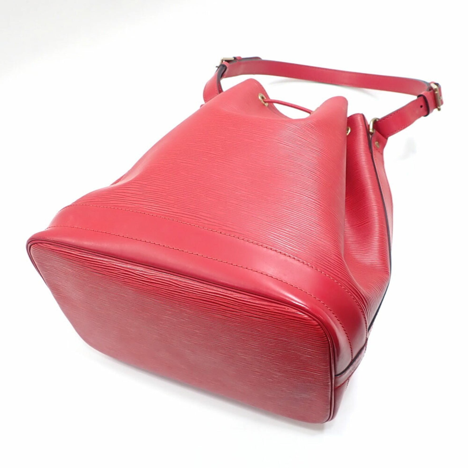 Louis Vuitton Epi Noe Shoulder Bag, Women's, M44007, Castilian Red