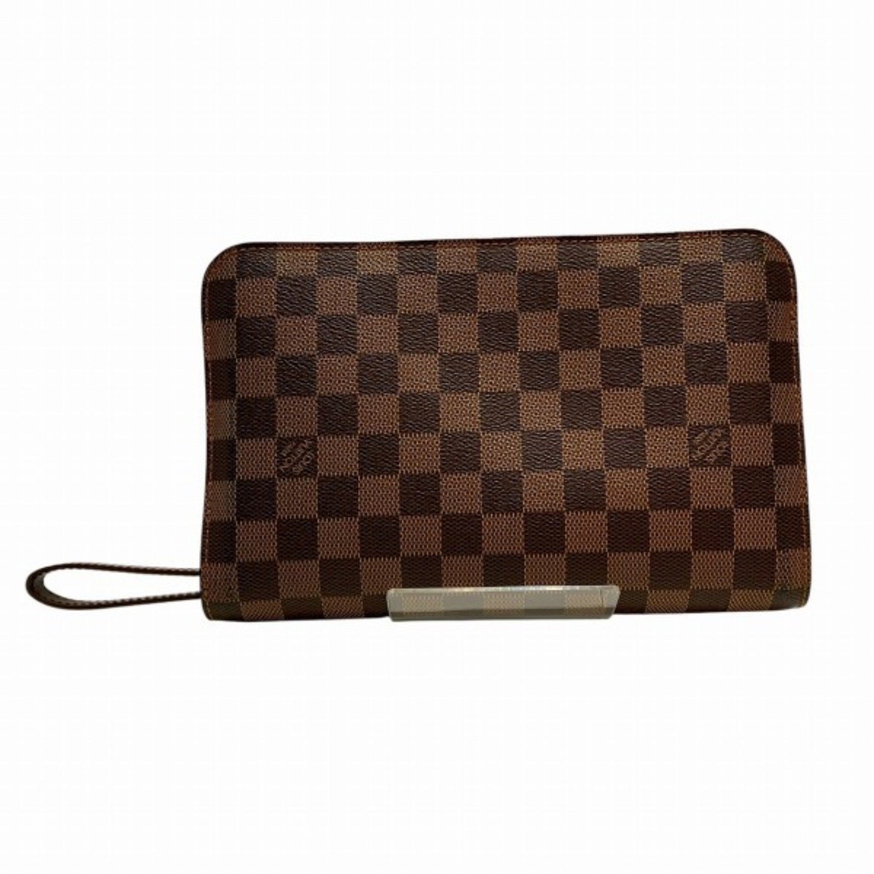 Louis Vuitton Damier Saint Bag Clutch Second Men's