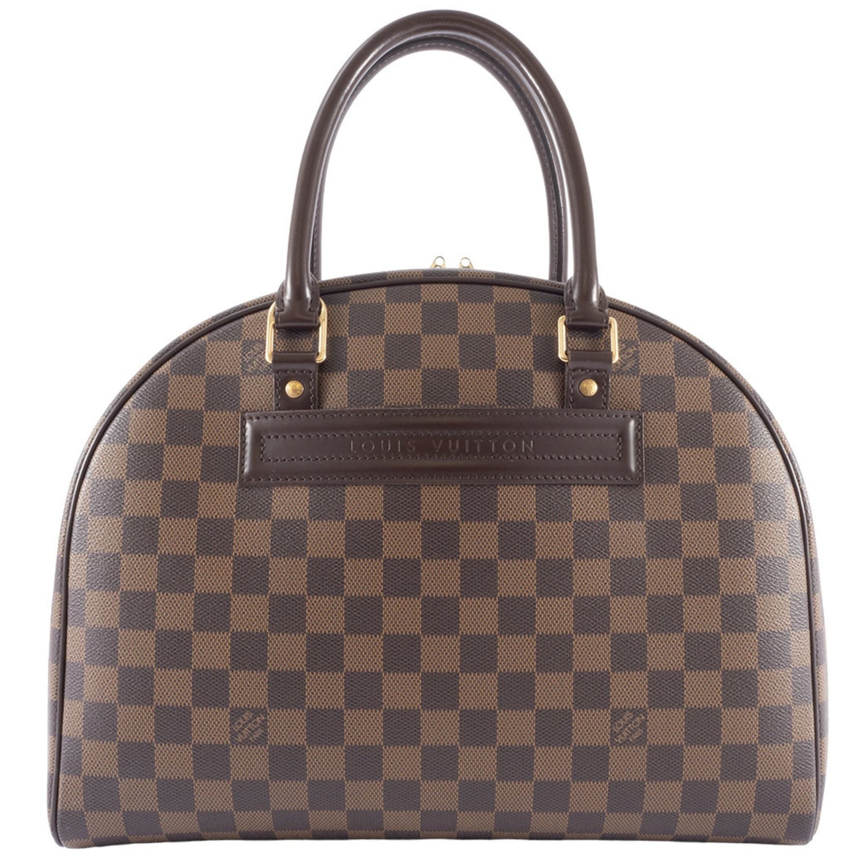 Louis Vuitton Nolita Handbag Damier Ebene Canvas Boston Bag
