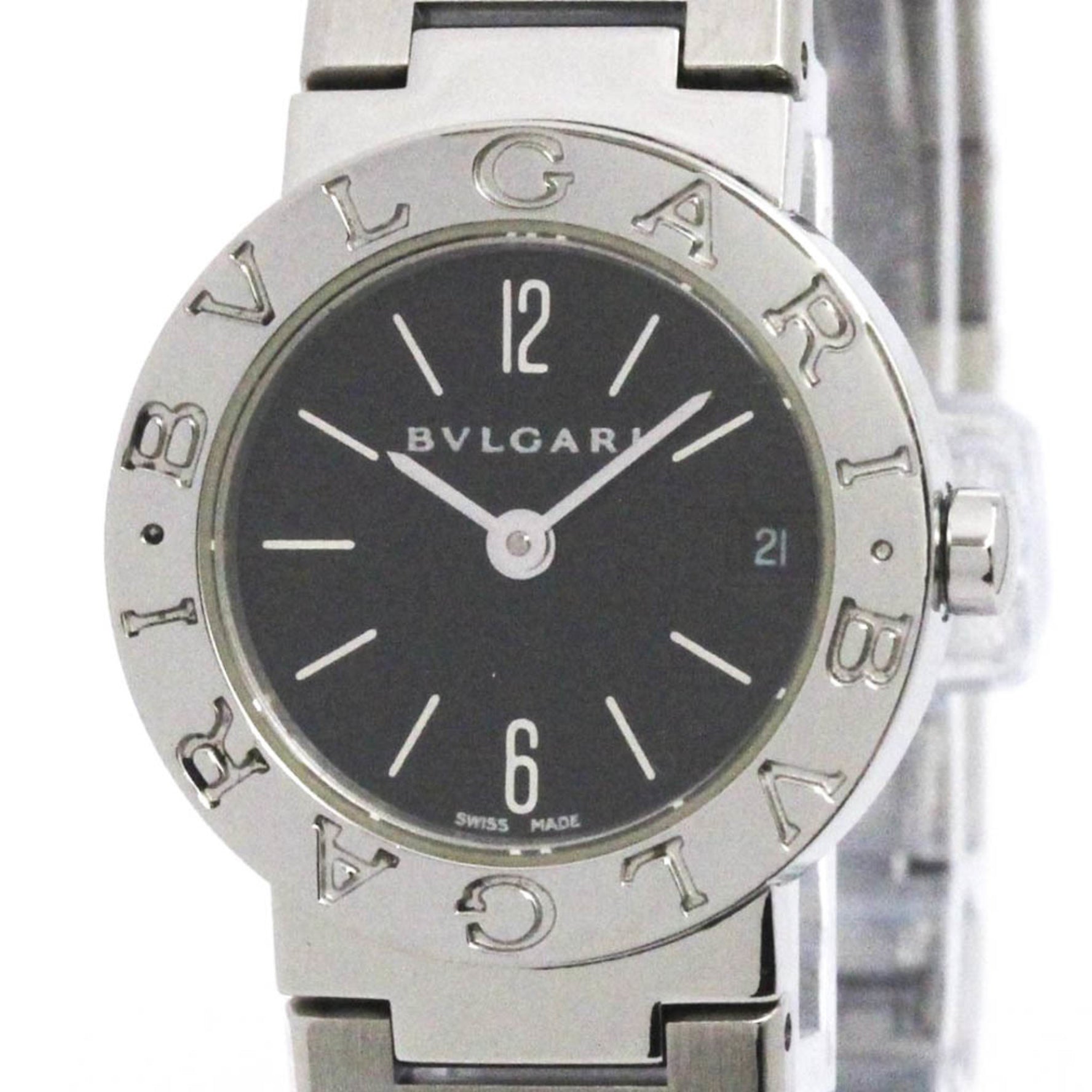 BVLGARI BVLGARI-BVLGARI Steel Quartz Ladies Watch Polished