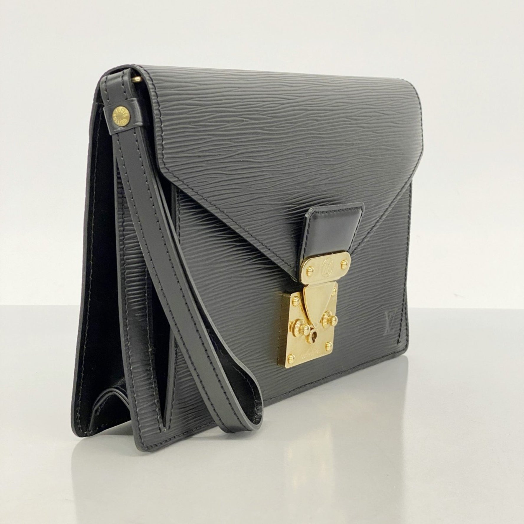 Louis Vuitton Epi Leather Pochette Serie Dragonne Clutch Bag